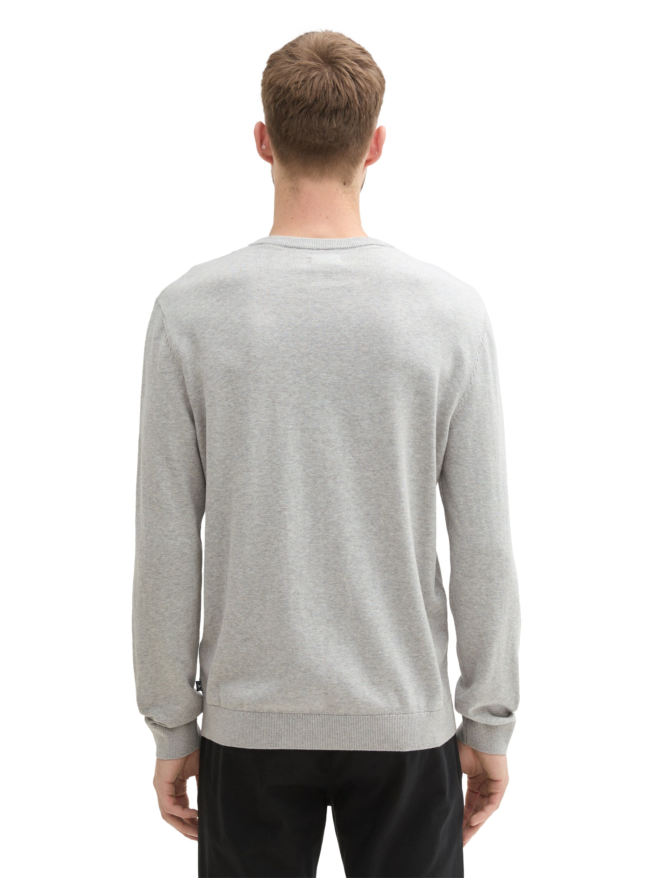 Tom Tailor Knit Wear Light Grey Sweater