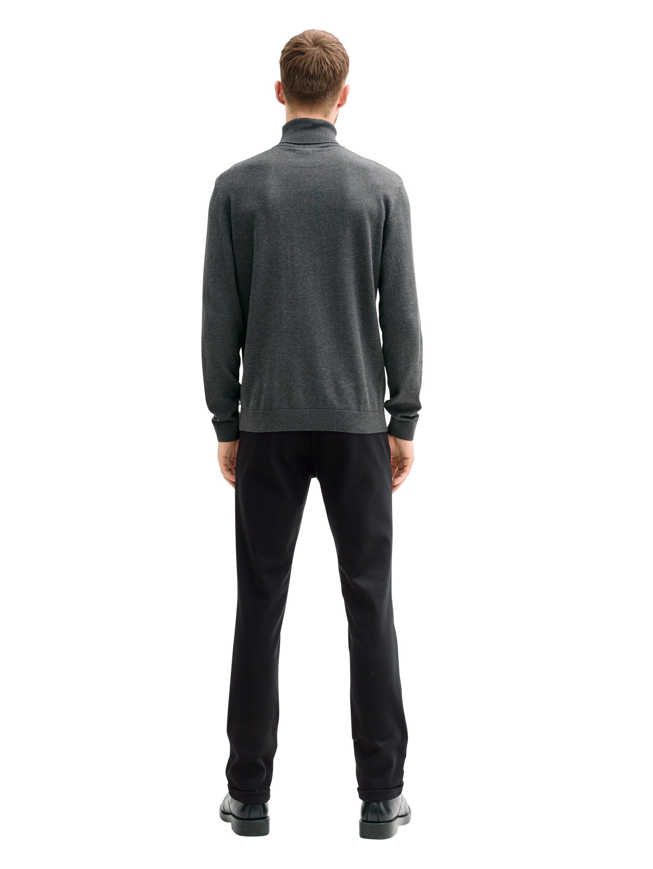 Tom Tailor Jersey Travis Slim Black Chino