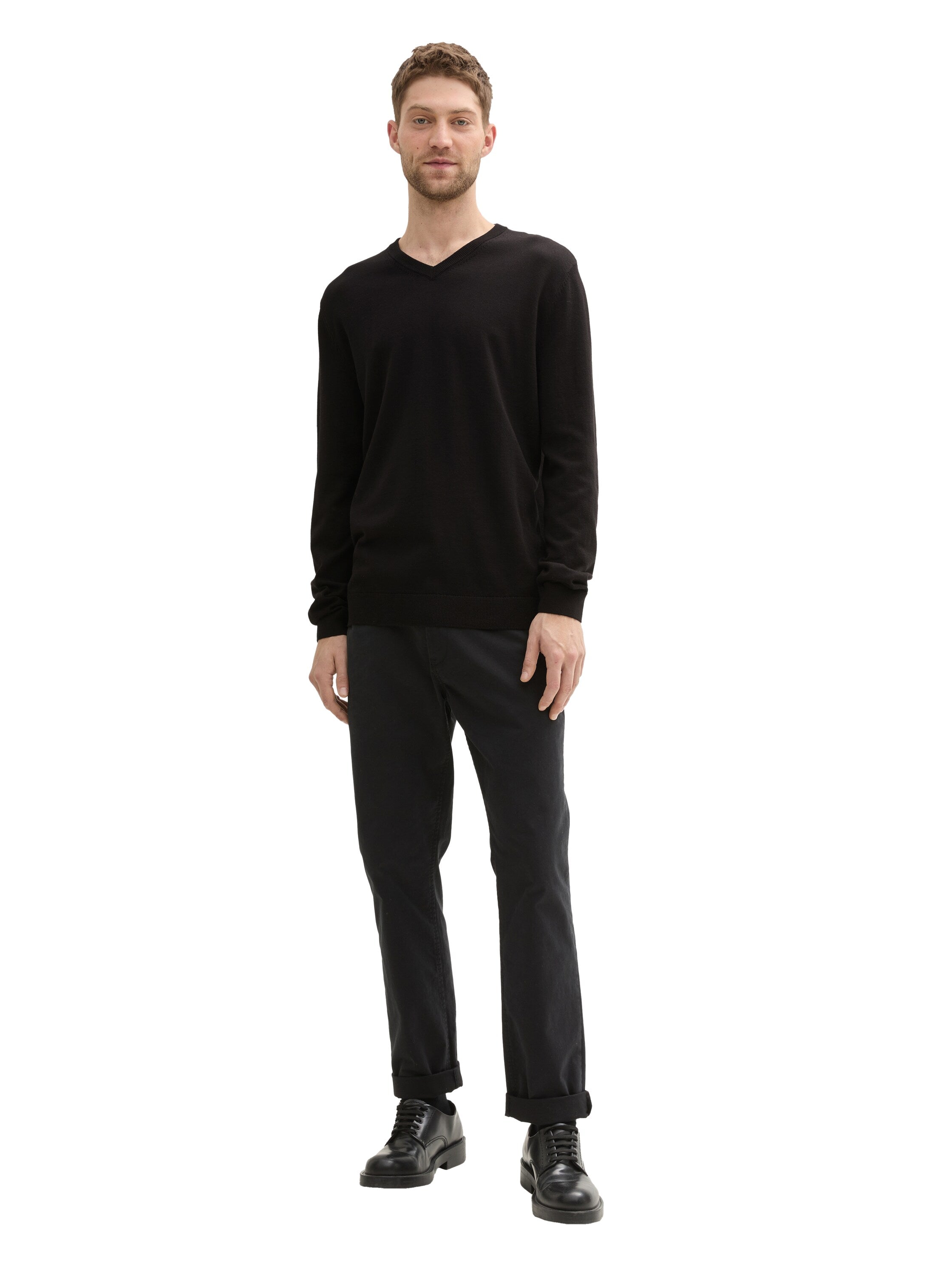 Tom Tailor Knit Wear Black Sweater