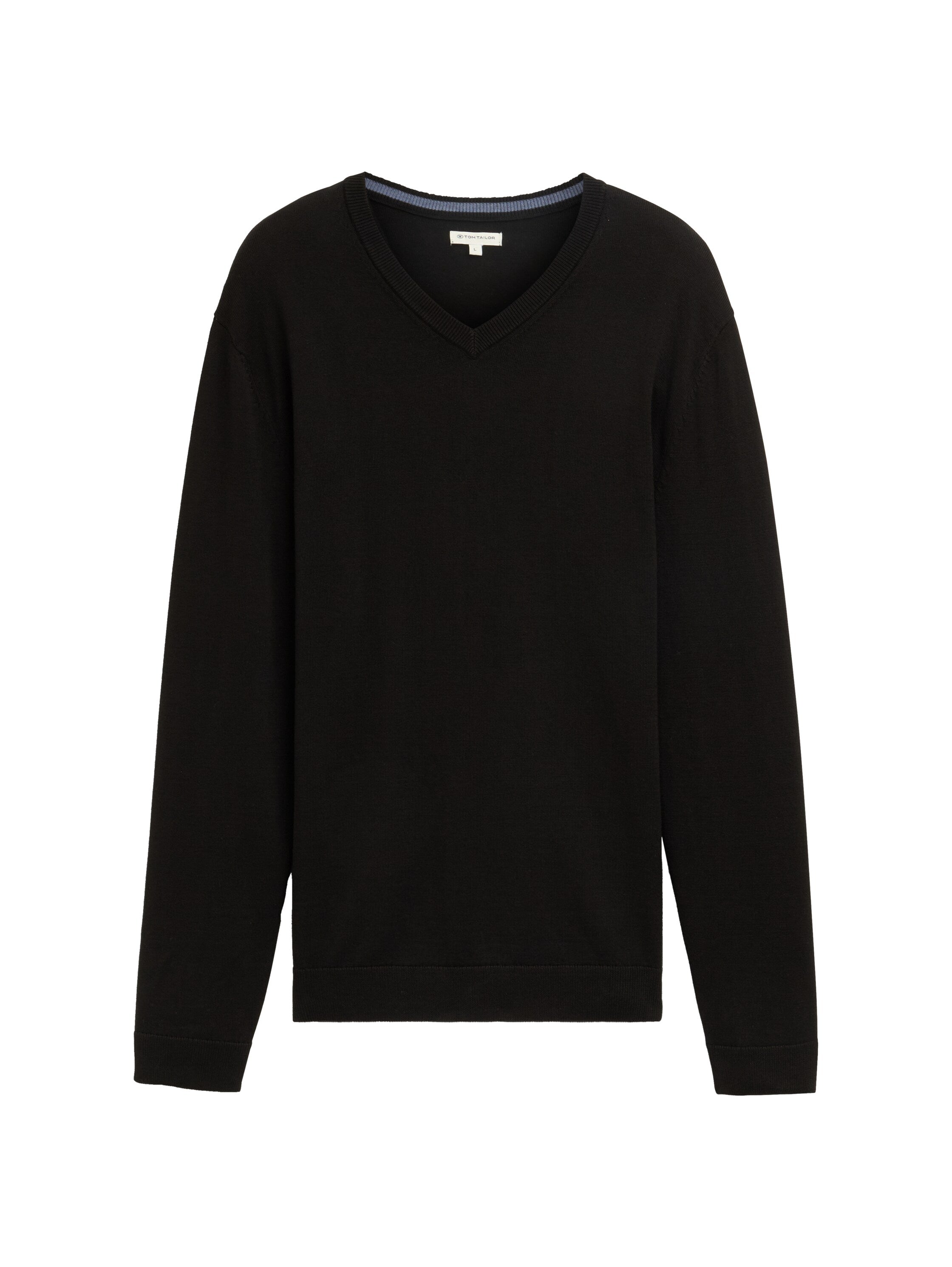 Tom Tailor Knit Wear Black Sweater