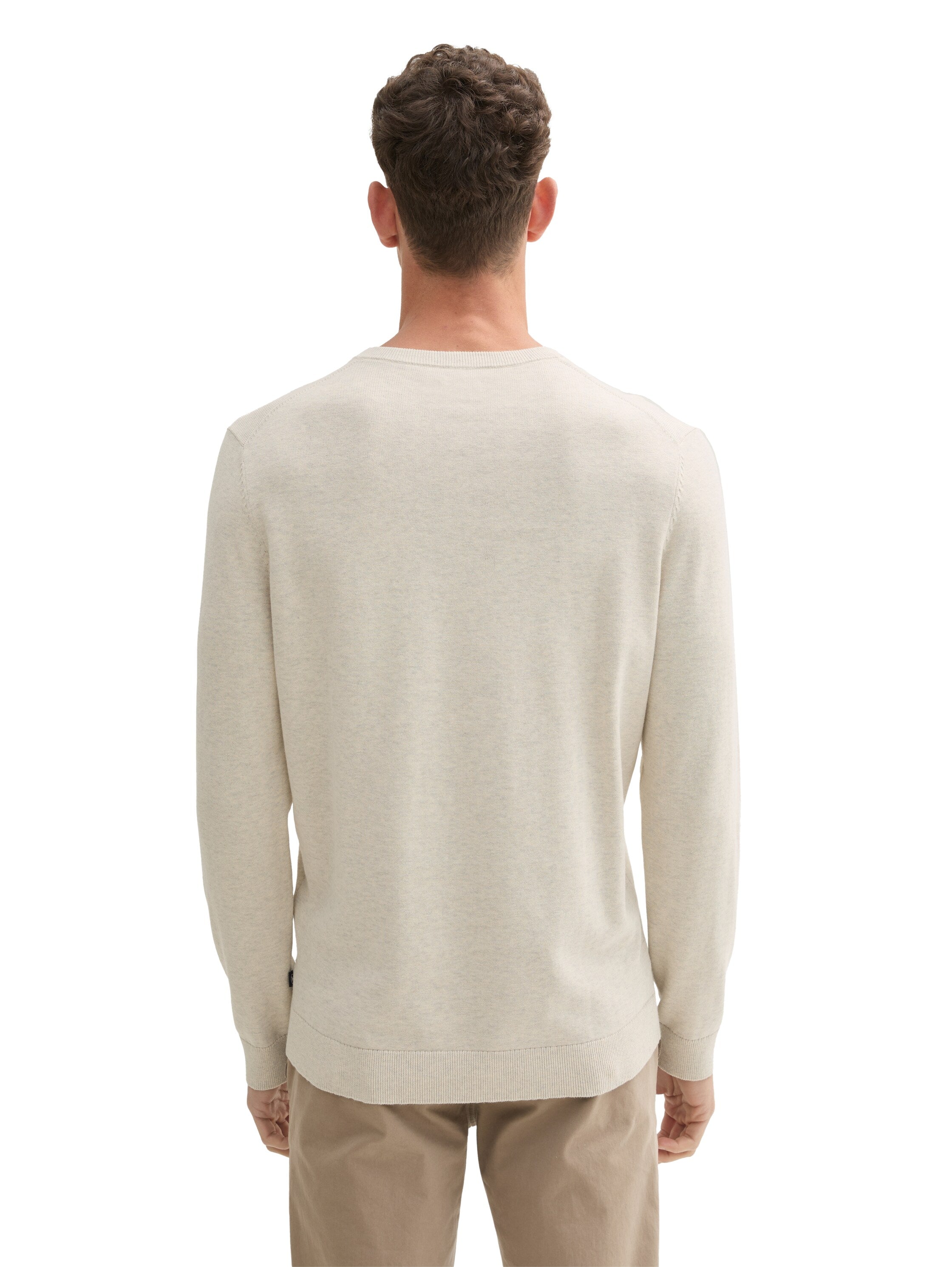 Tom Tailor Knit Wear Light Sand Sweater