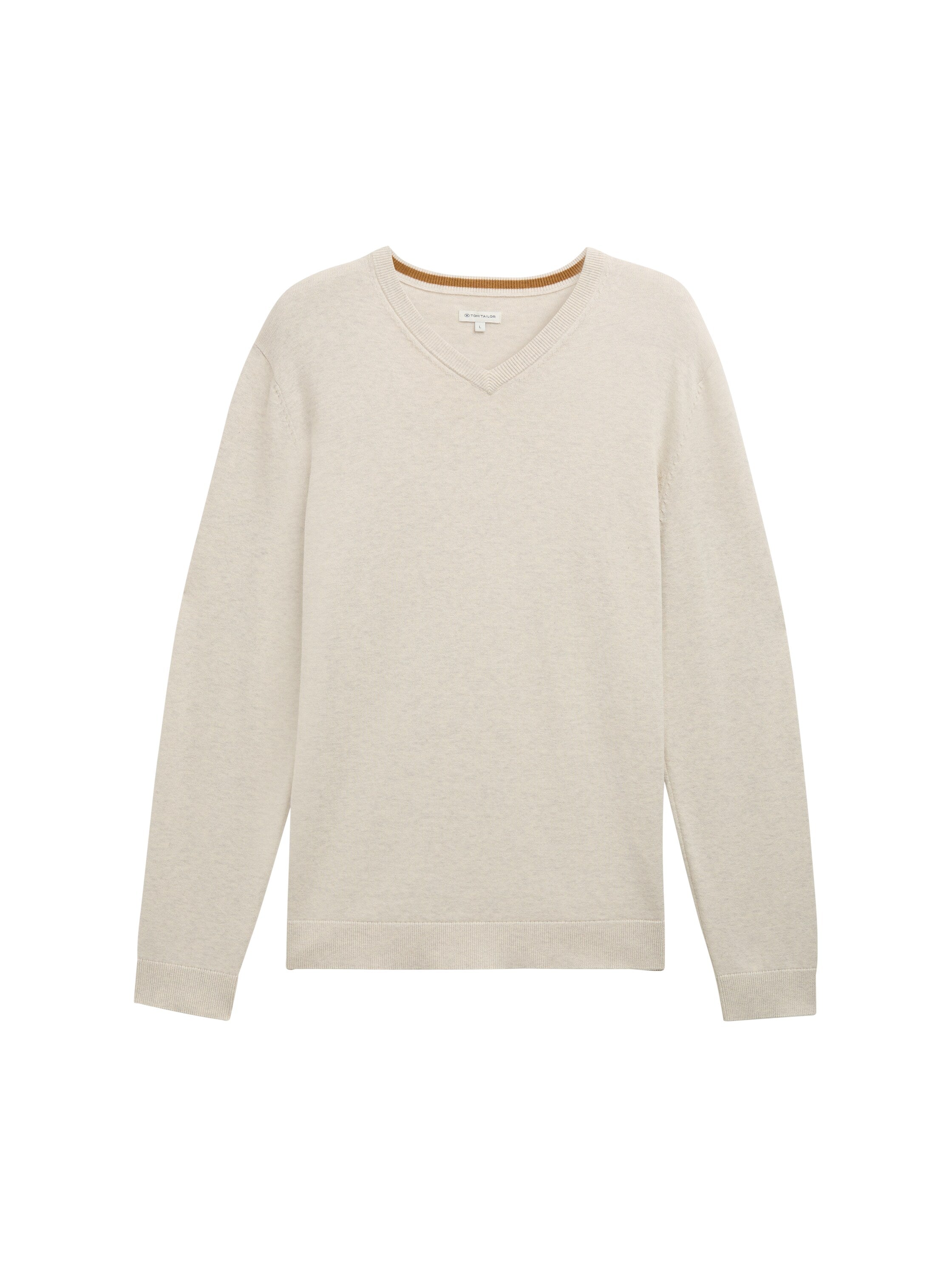 Tom Tailor Knit Wear Light Sand Sweater