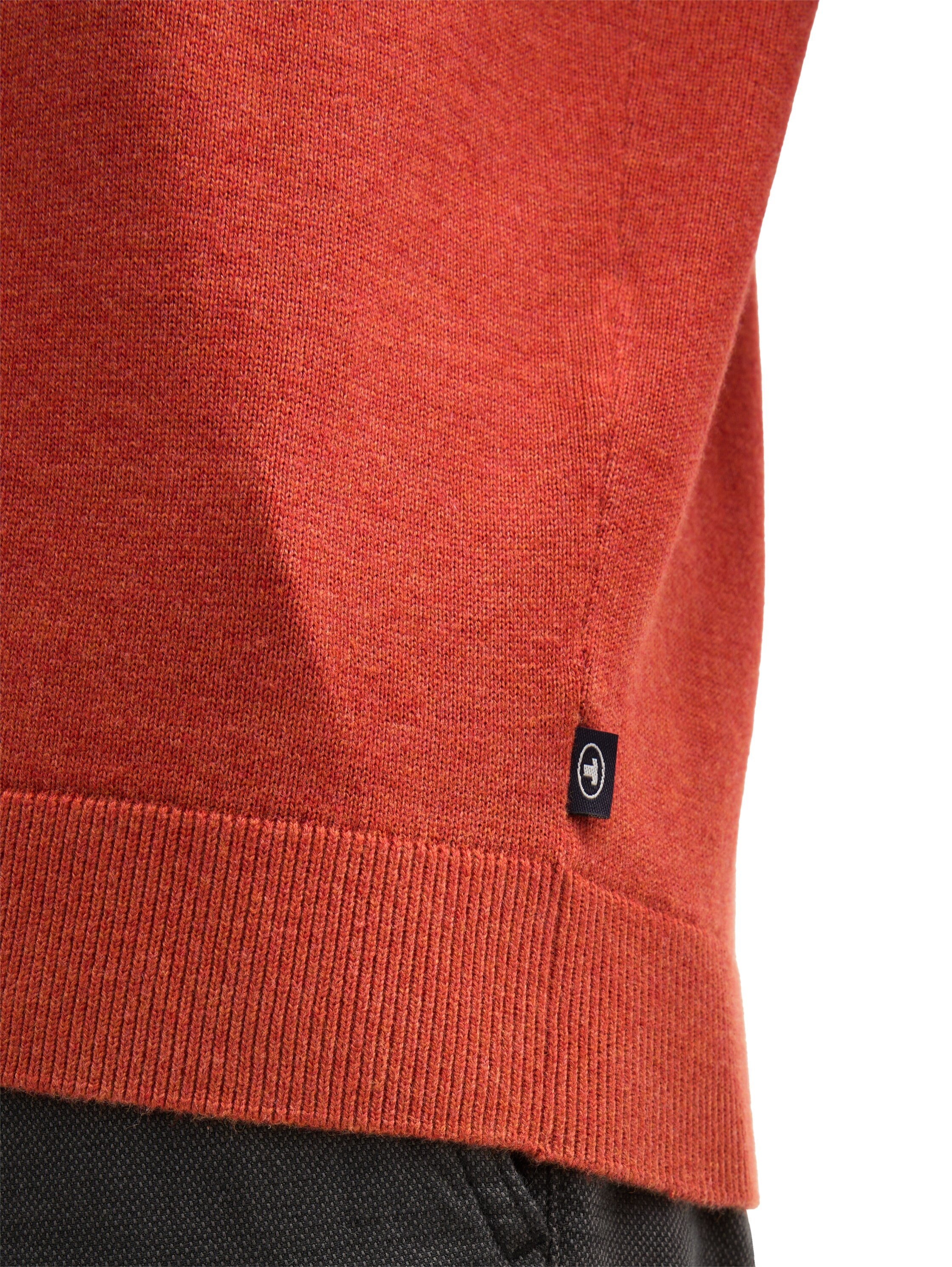 Tom Tailor Knit Wear Orange Sweater