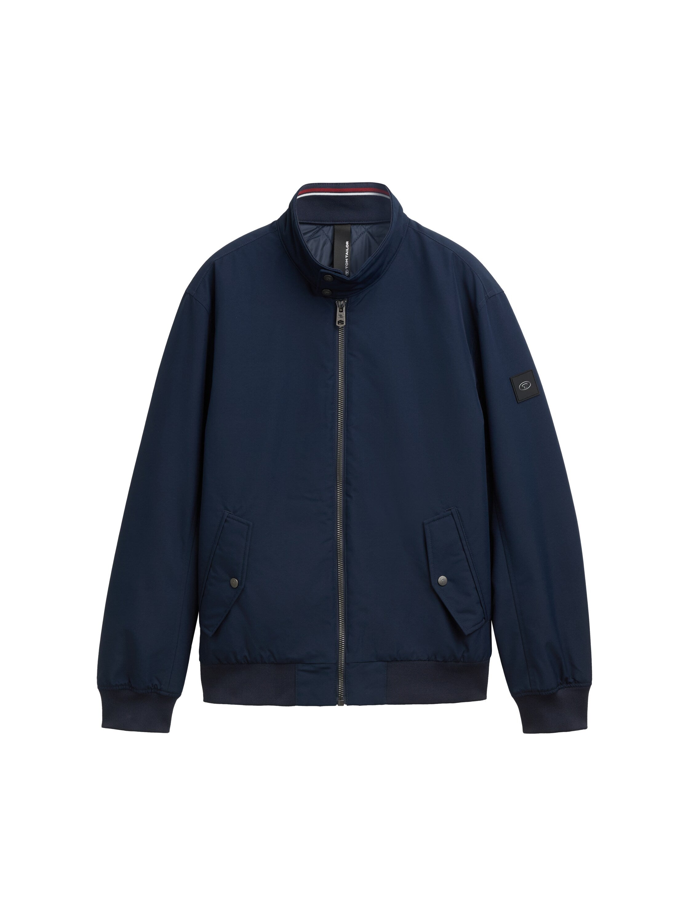 Tom Tailor Navy Jacket With a Stand Up Collar