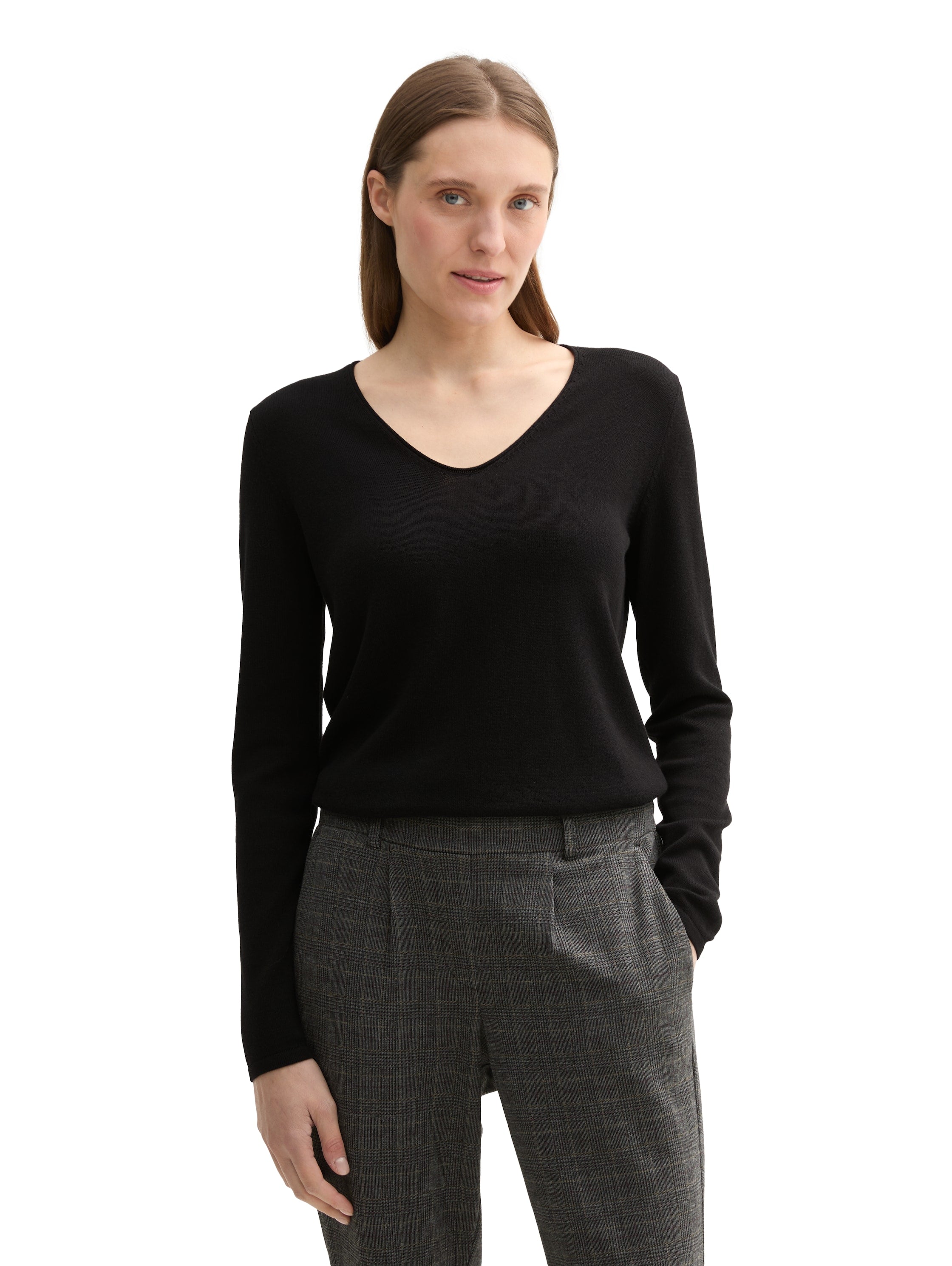 Tom Tailor Deep Black Basic Sweater