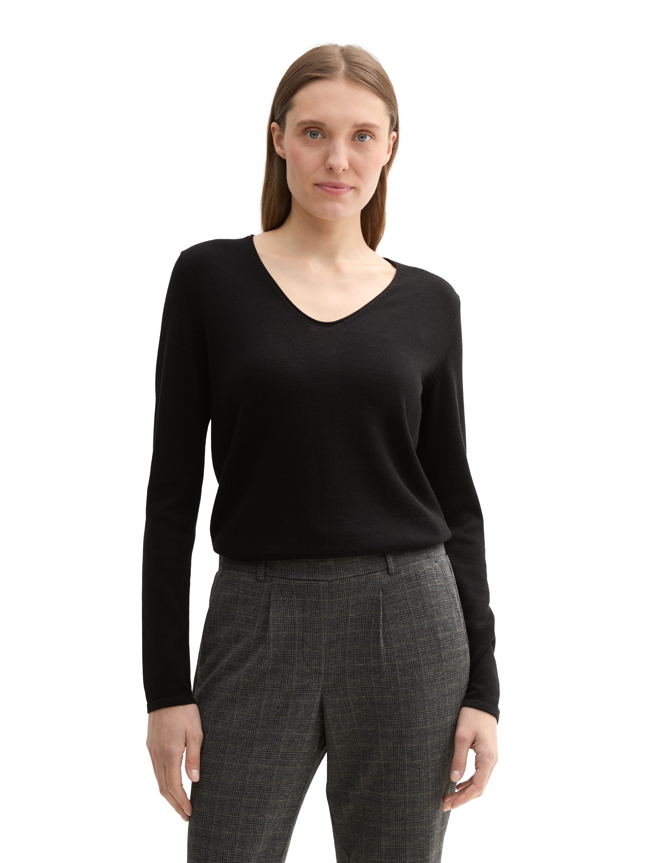 Tom Tailor Deep Black Basic Sweater