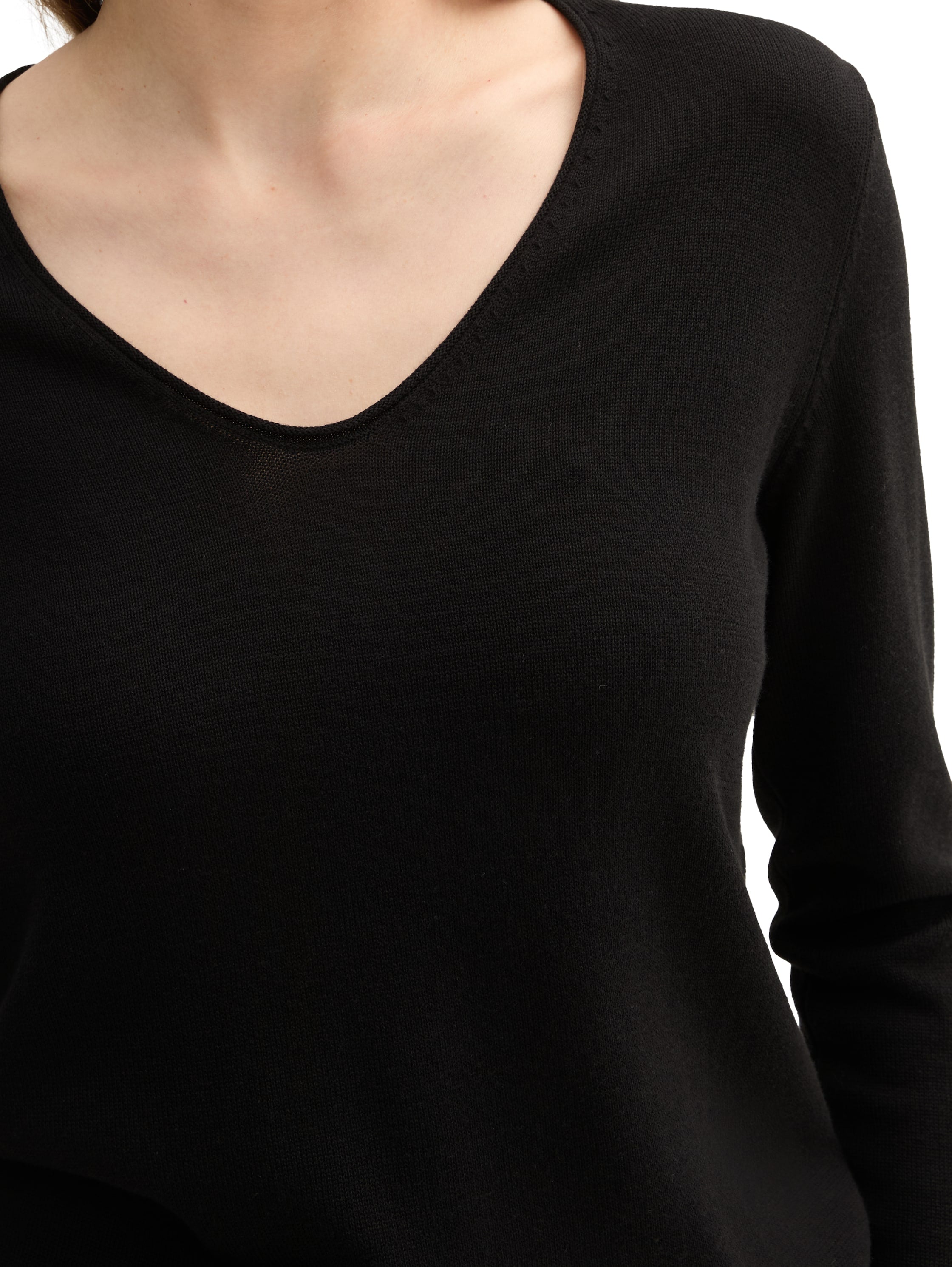 Tom Tailor Deep Black Basic Sweater