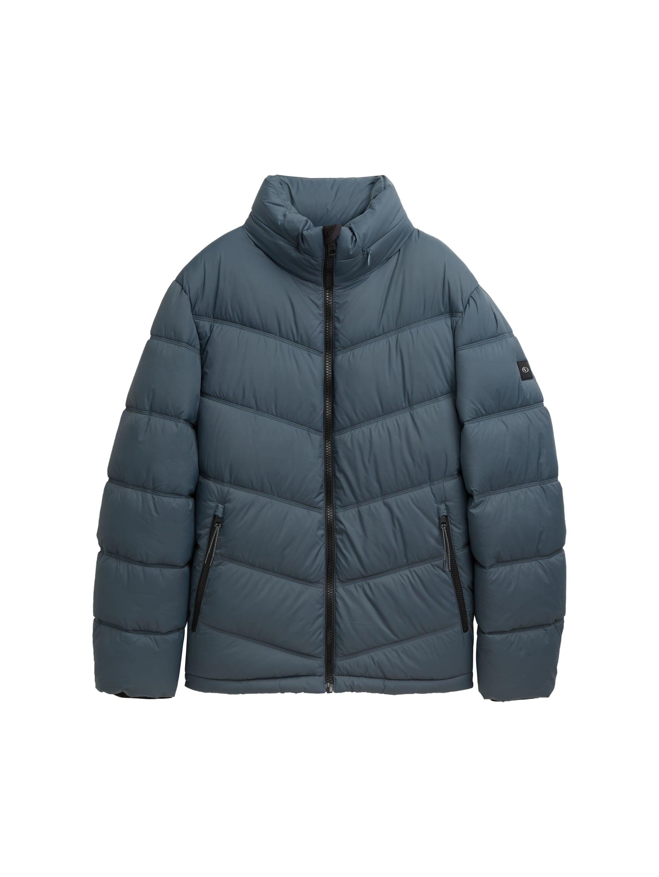 Tom Tailor Hybrid Puffer Blue Jacket