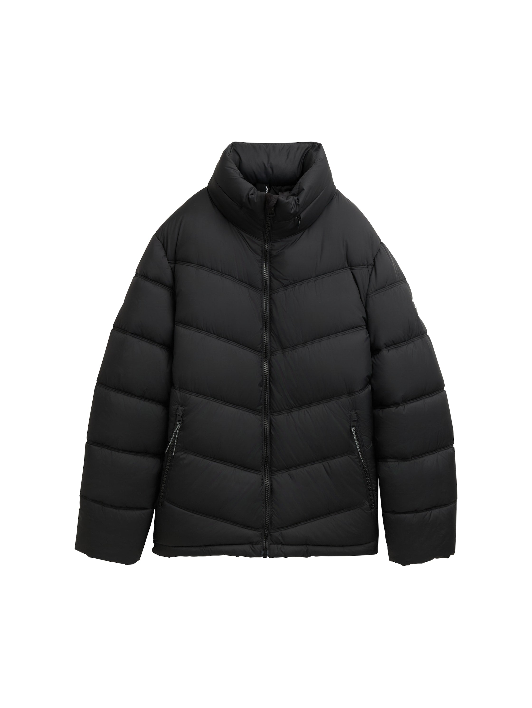 Tom Tailor Hybrid Puffer Black Jacket