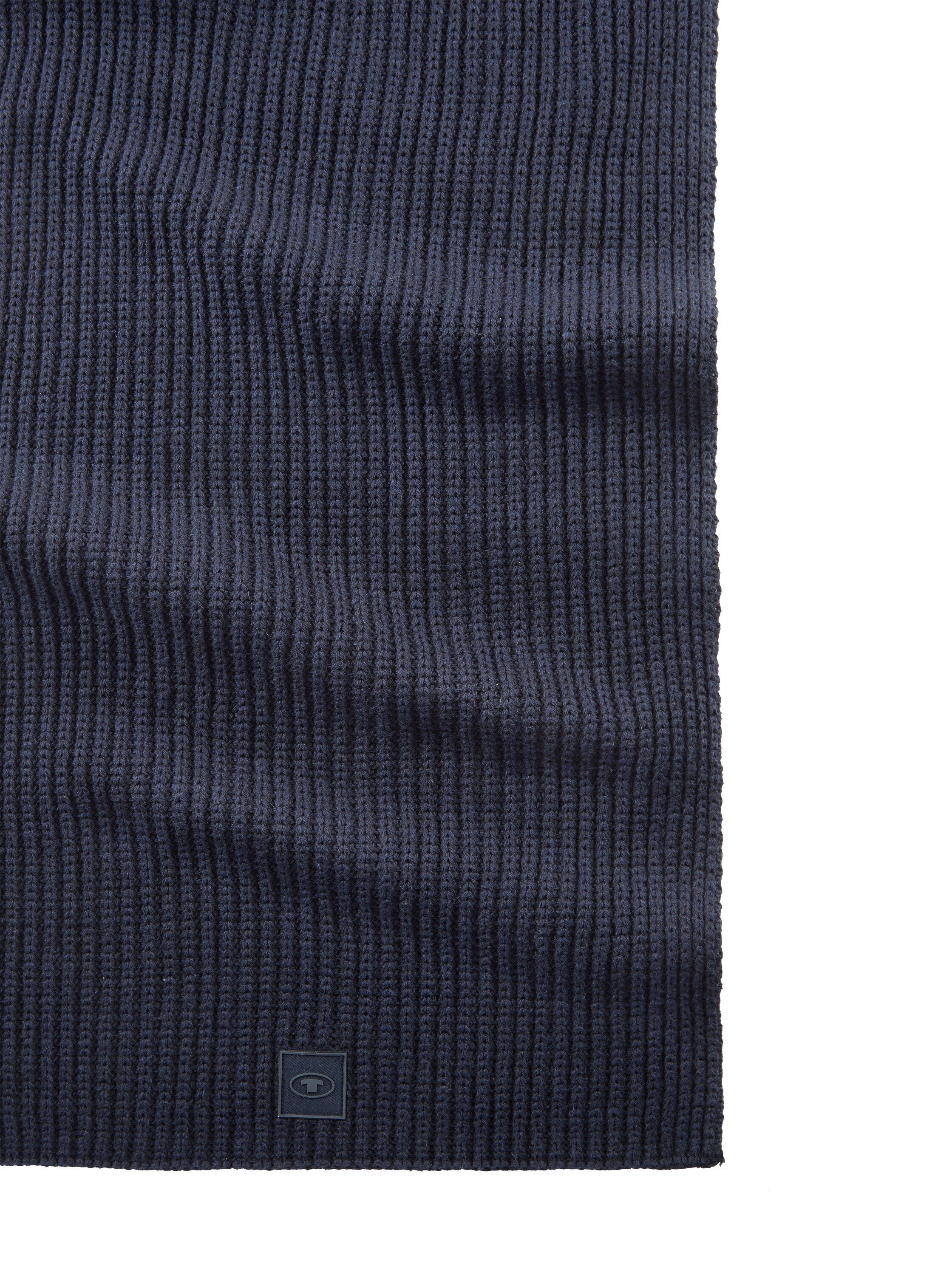 Tom Tailor Navy Knit Wear Scarf