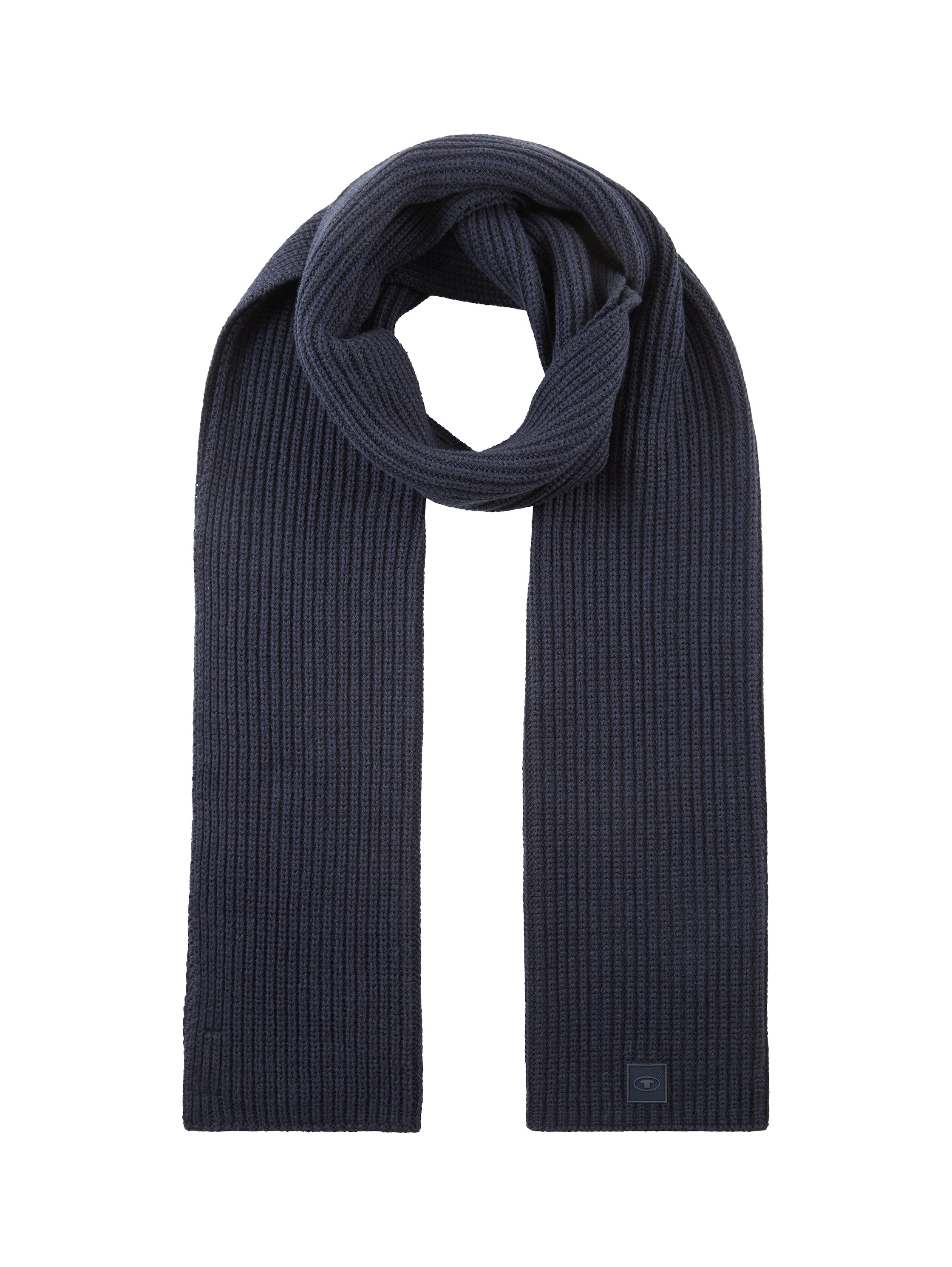 Tom Tailor Navy Knit Wear Scarf