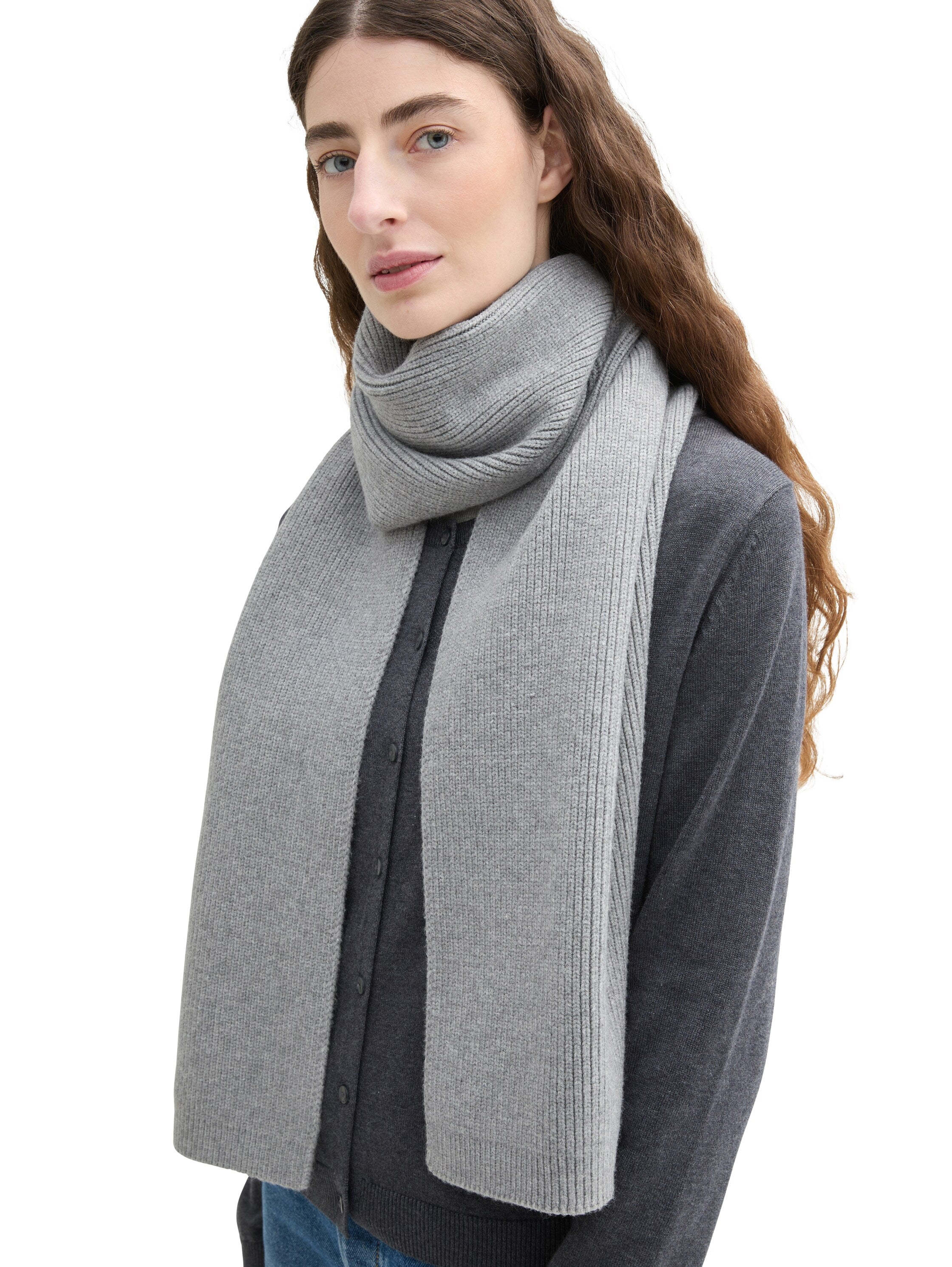 Tom Tailor Deep Grey Scarf