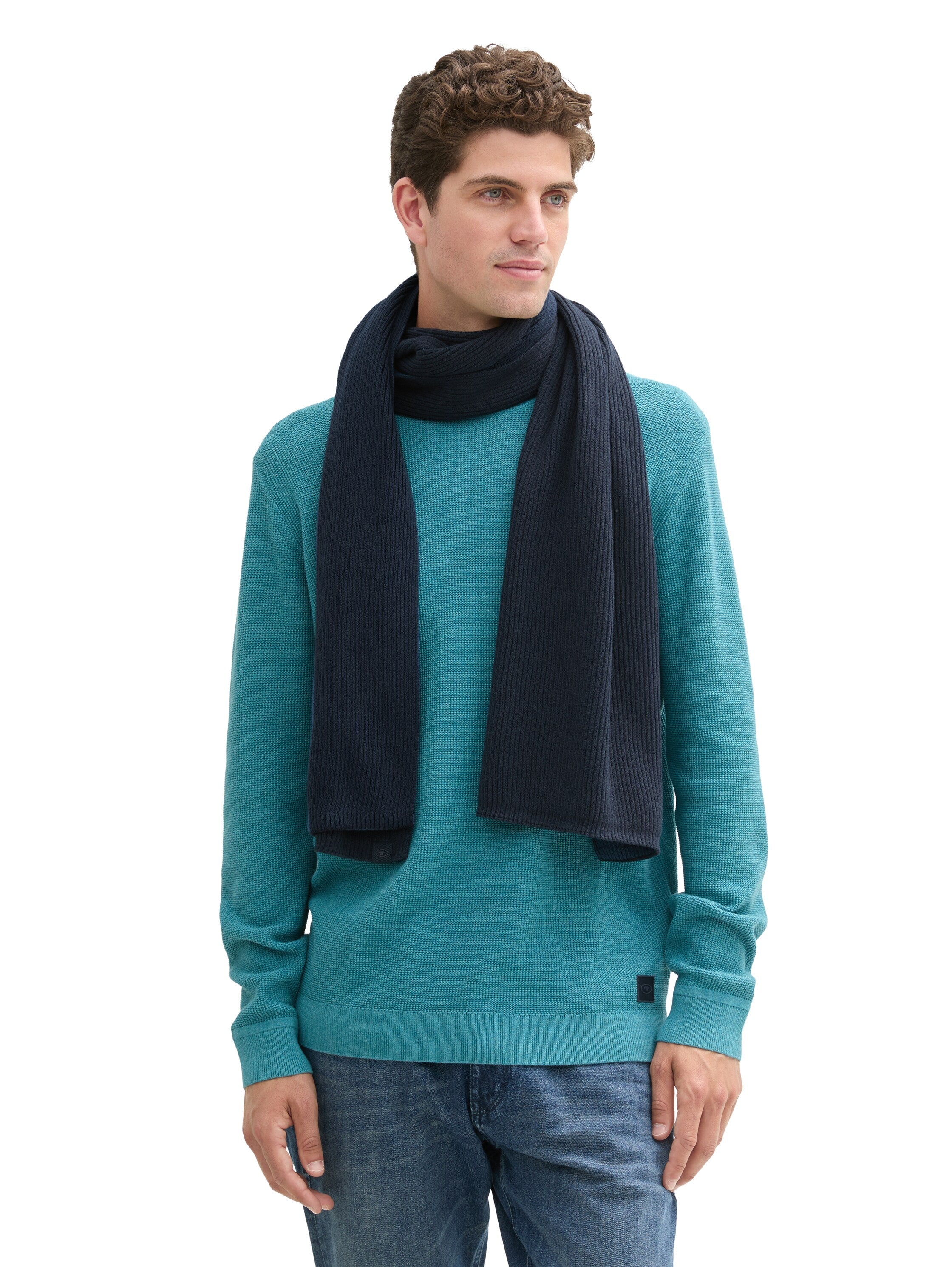 Tom Tailor Navy Scarf