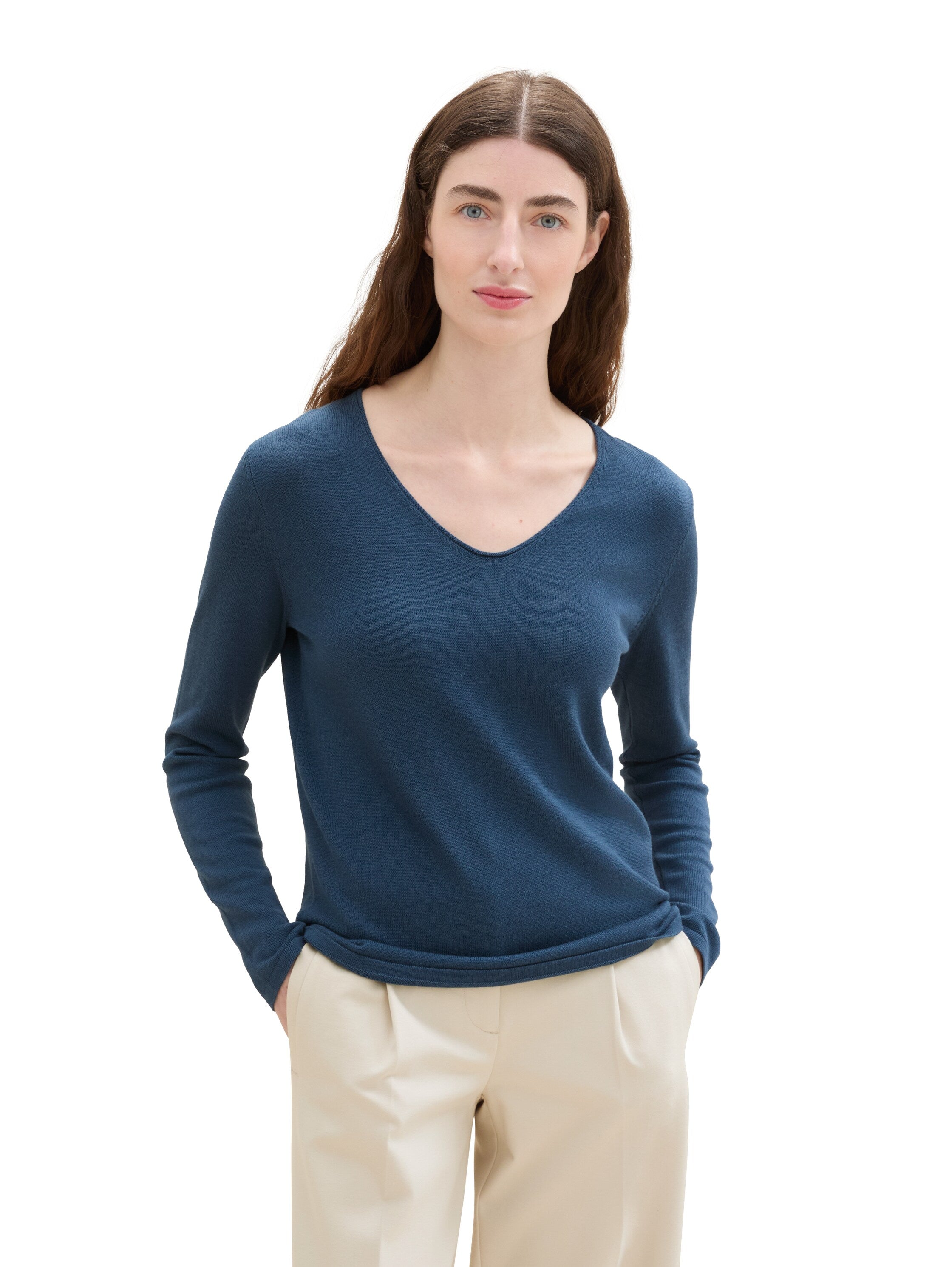 Tom Tailor Night Time Blue Basic Sweater