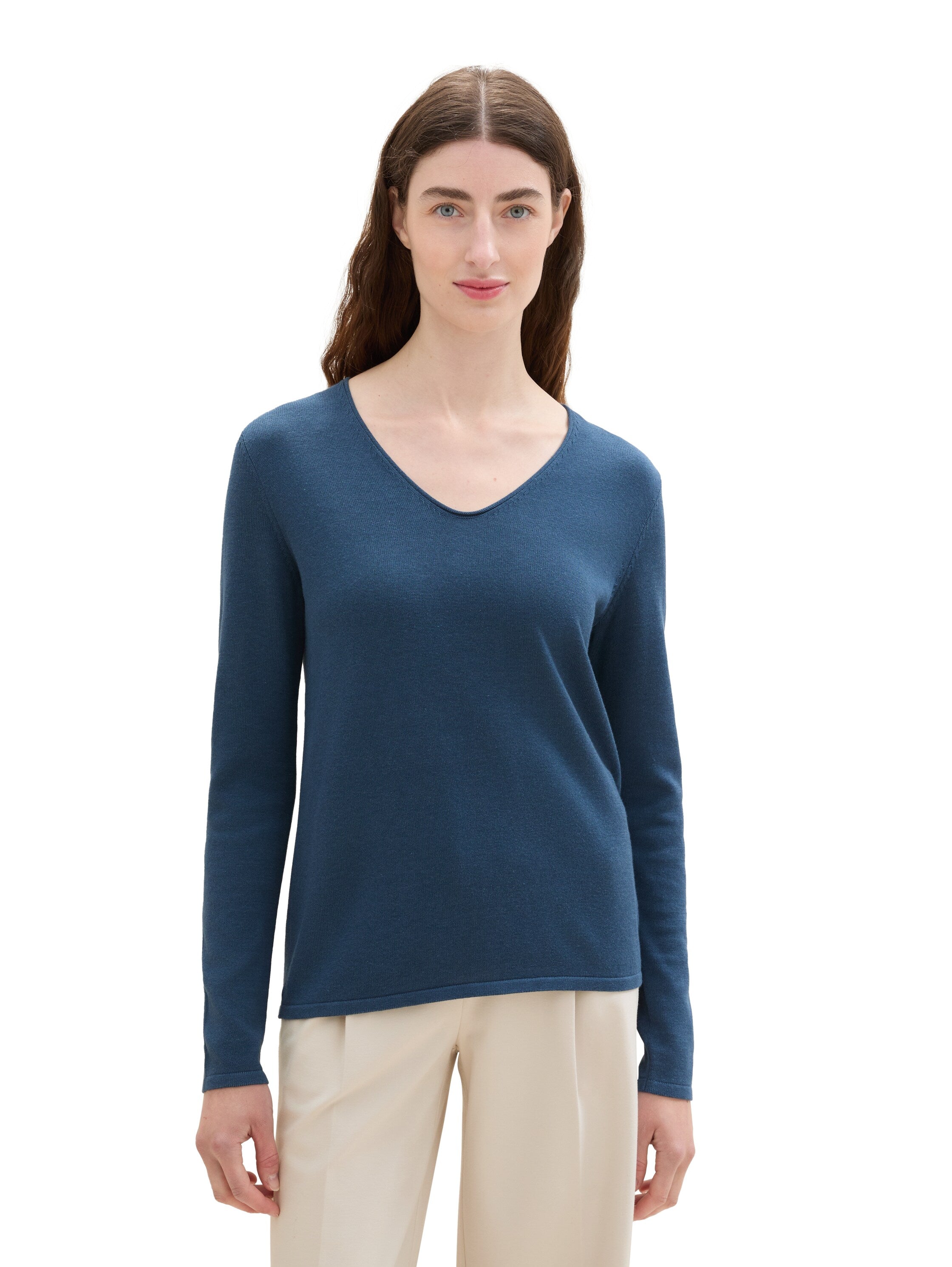 Tom Tailor Night Time Blue Basic Sweater