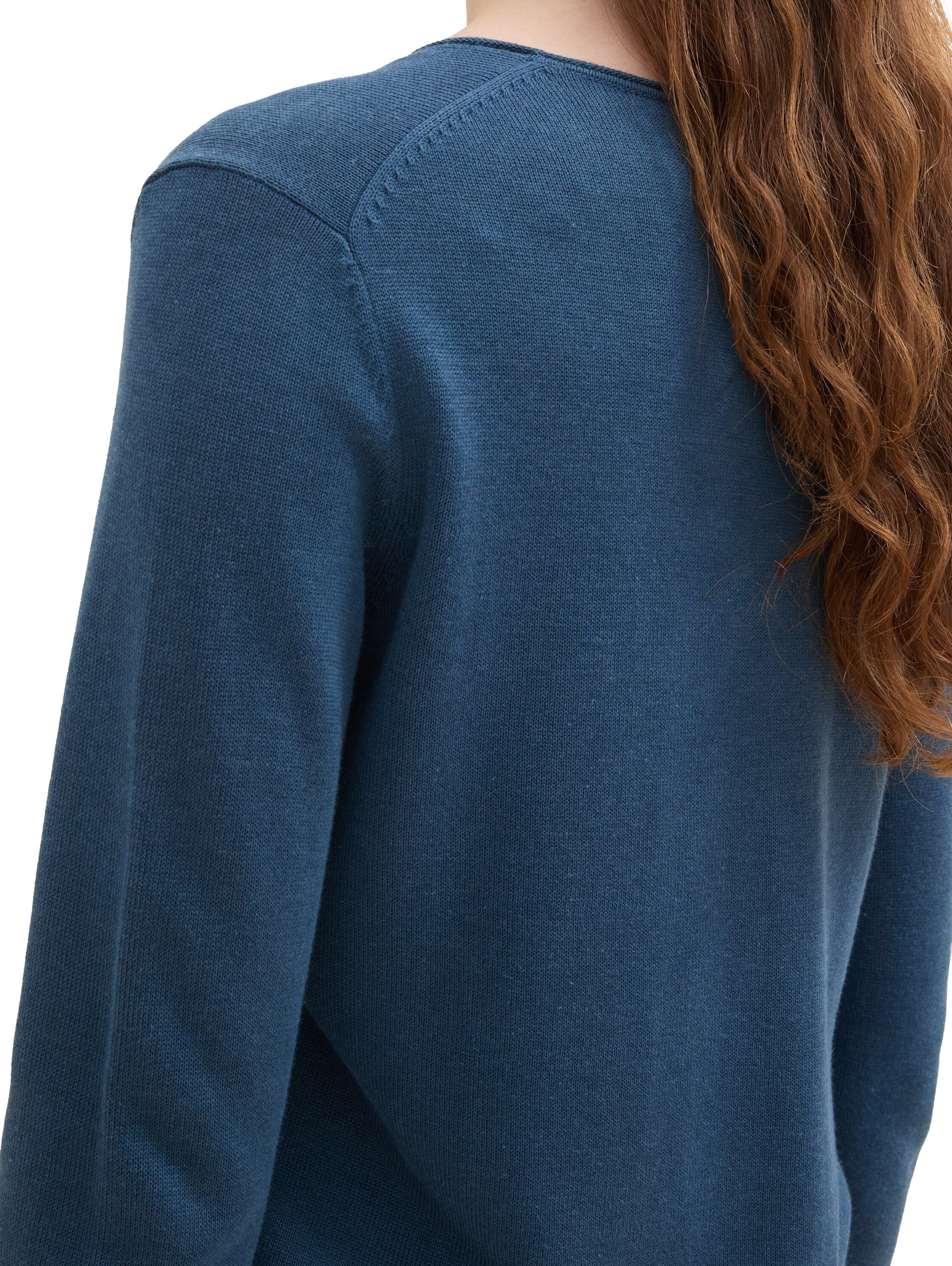 Tom Tailor Night Time Blue Basic Sweater