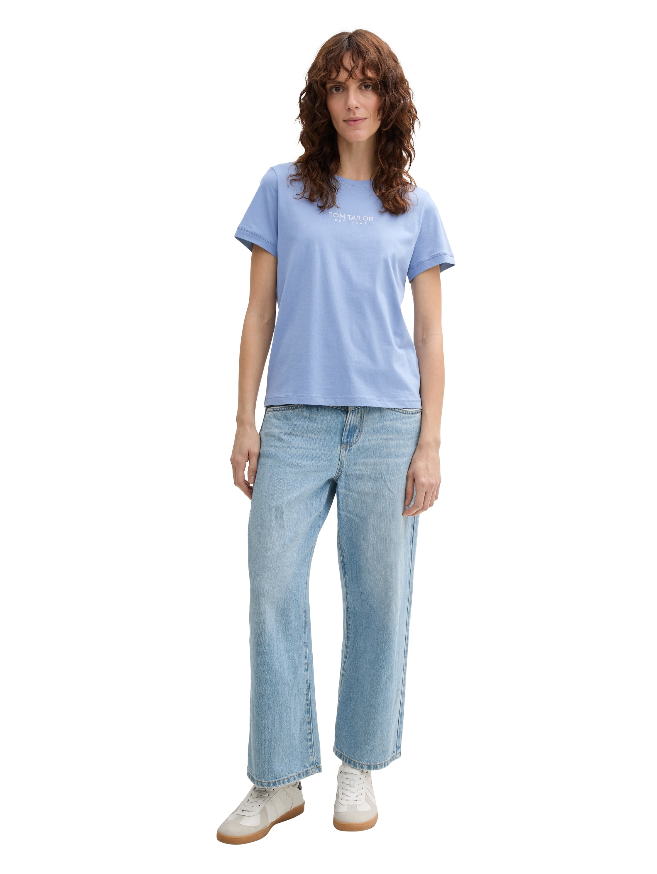 Tom Tailor Blue T-Shirt With Logo