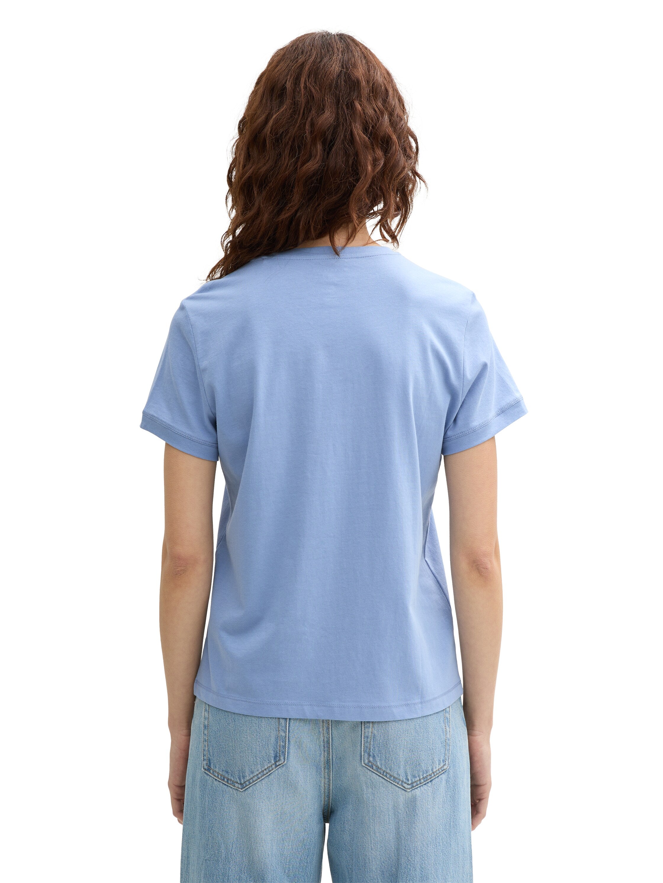 Tom Tailor Blue T-Shirt With Logo
