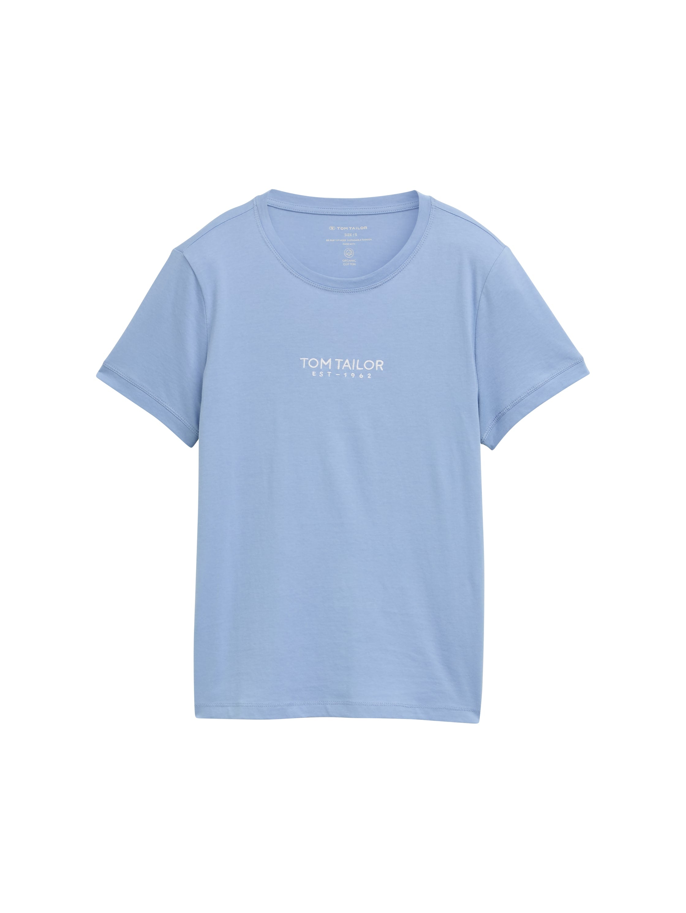 Tom Tailor Blue T-Shirt With Logo
