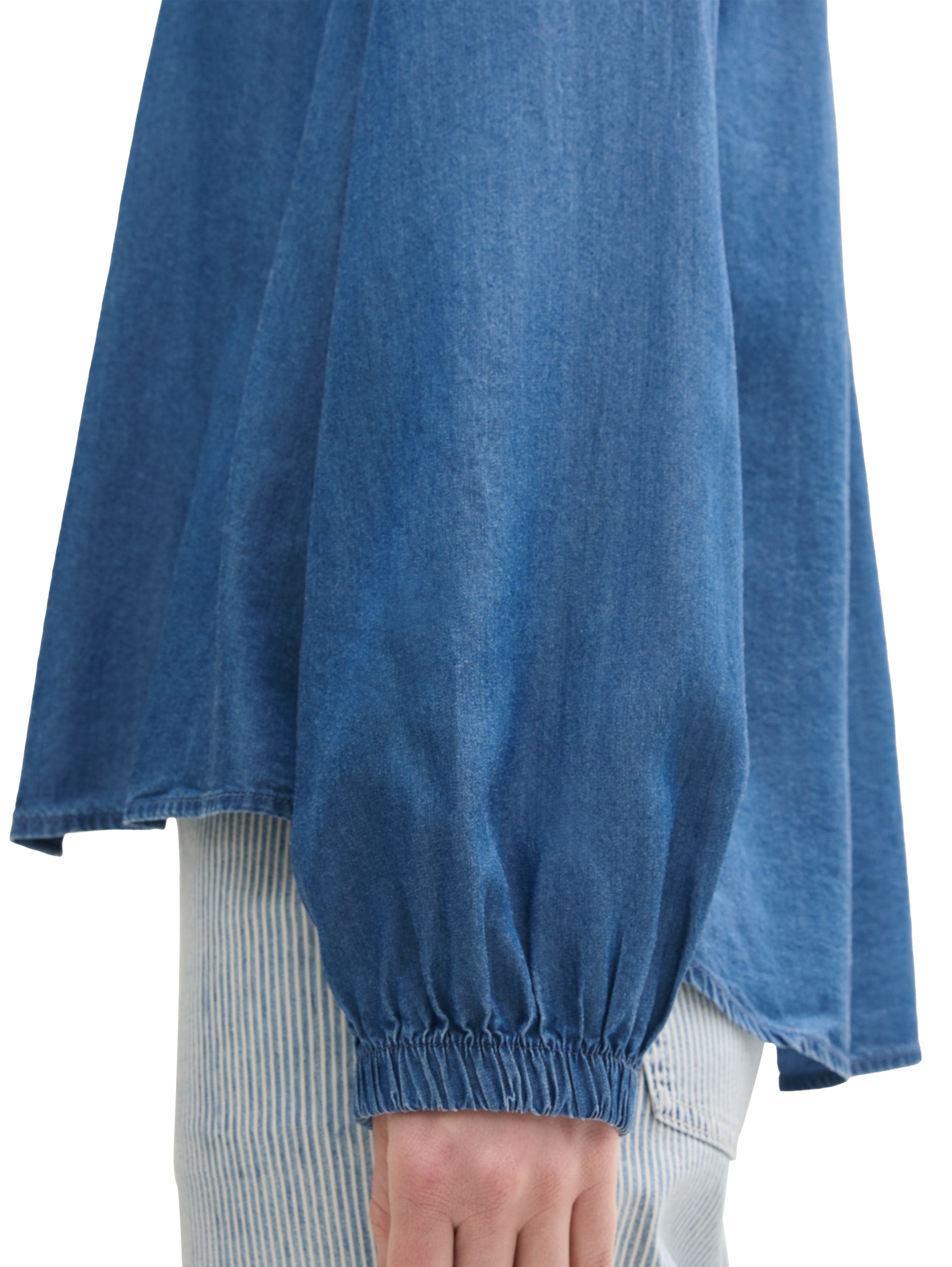 Tom Tailor Blue Shirt With Button To Close