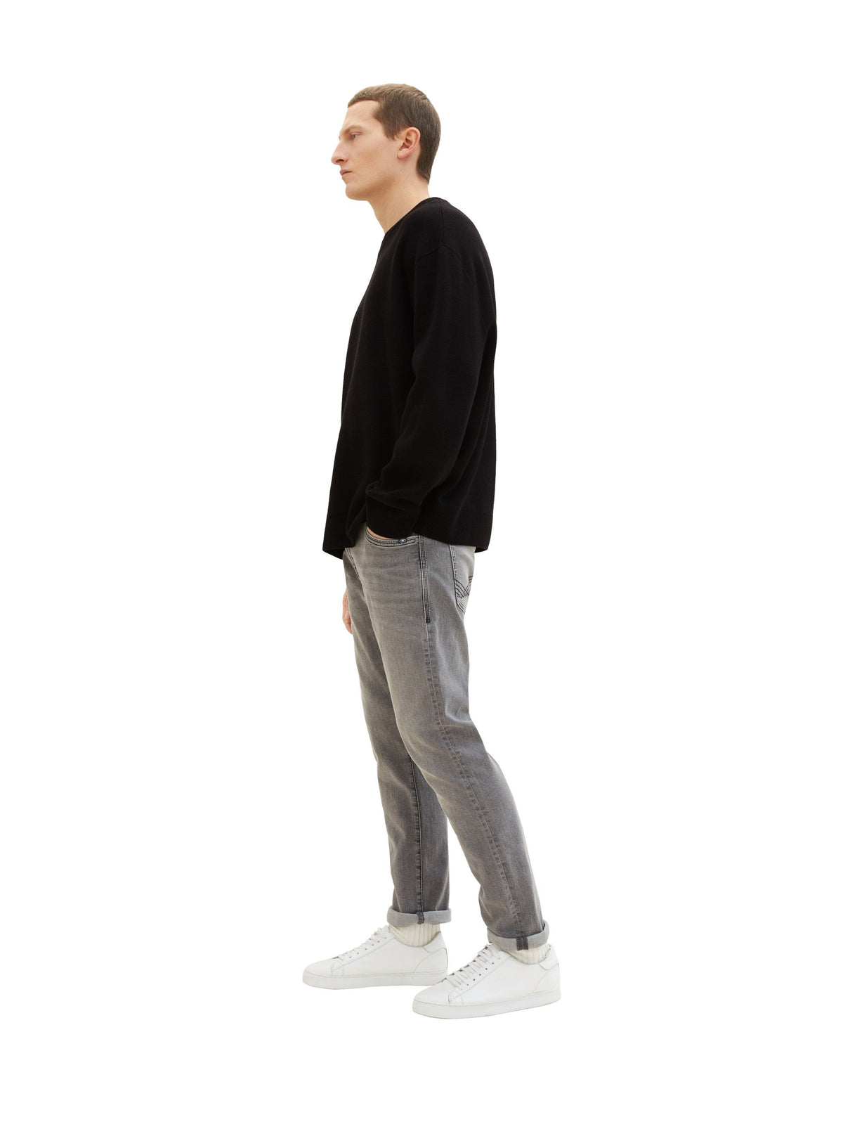 Tom Tailor Josh Used Light Stone Grey Denim