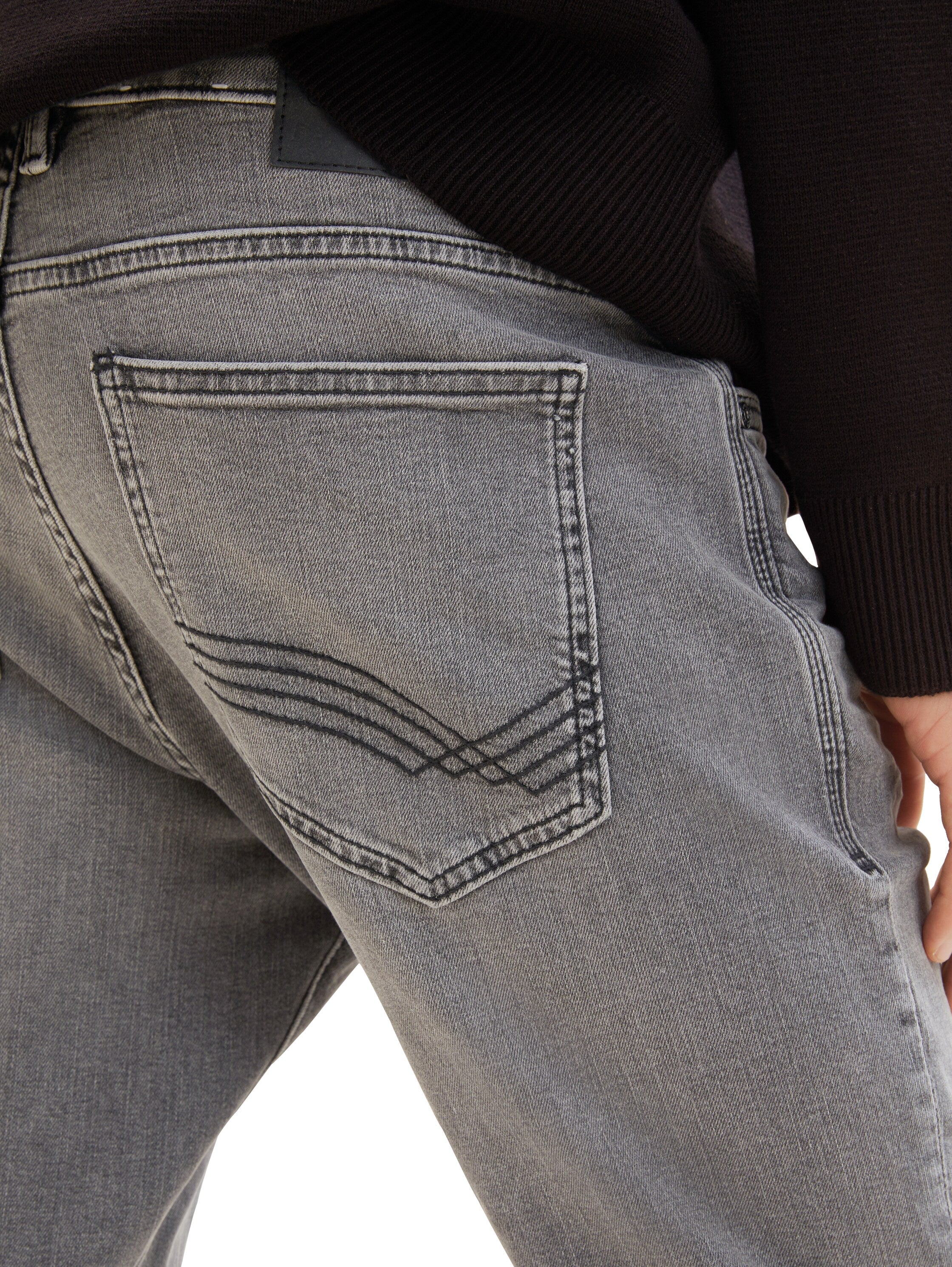Tom Tailor Josh Used Light Stone Grey Denim