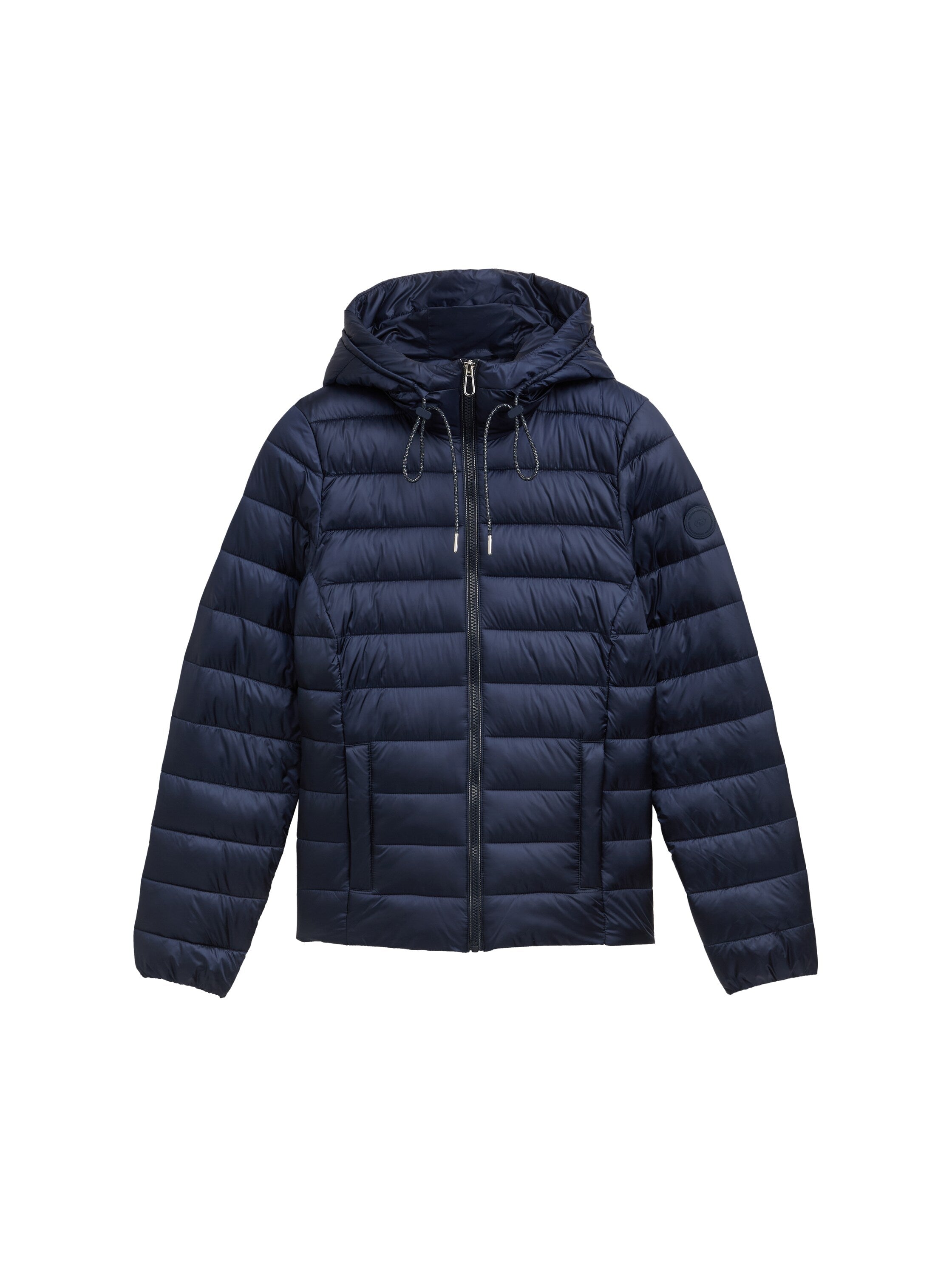 Tom Tailor Lightweight Quilted Blue Jacket With Water-Repellent Function