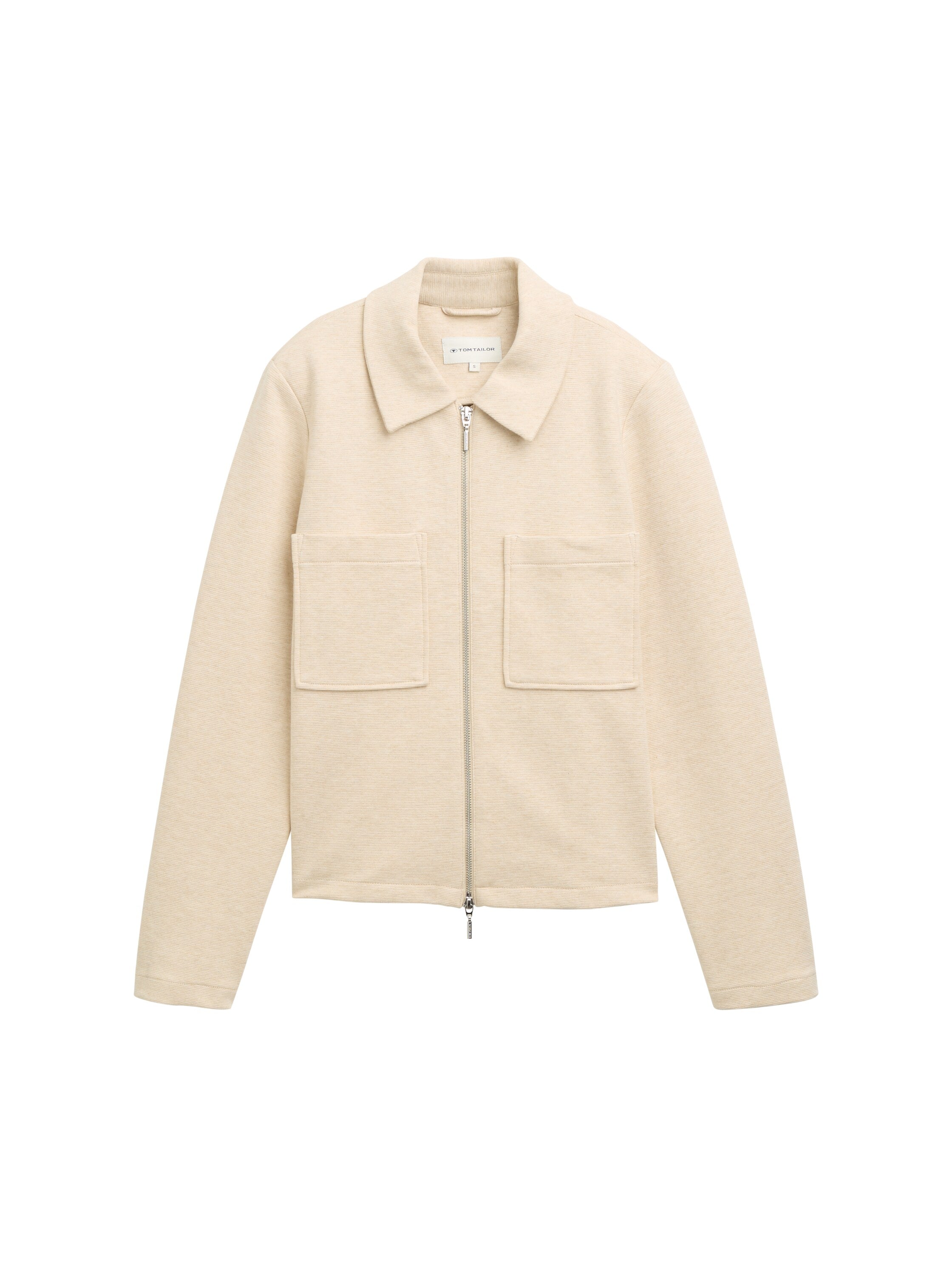 Tom Tailor Beige Jacket With Breast Pockets
