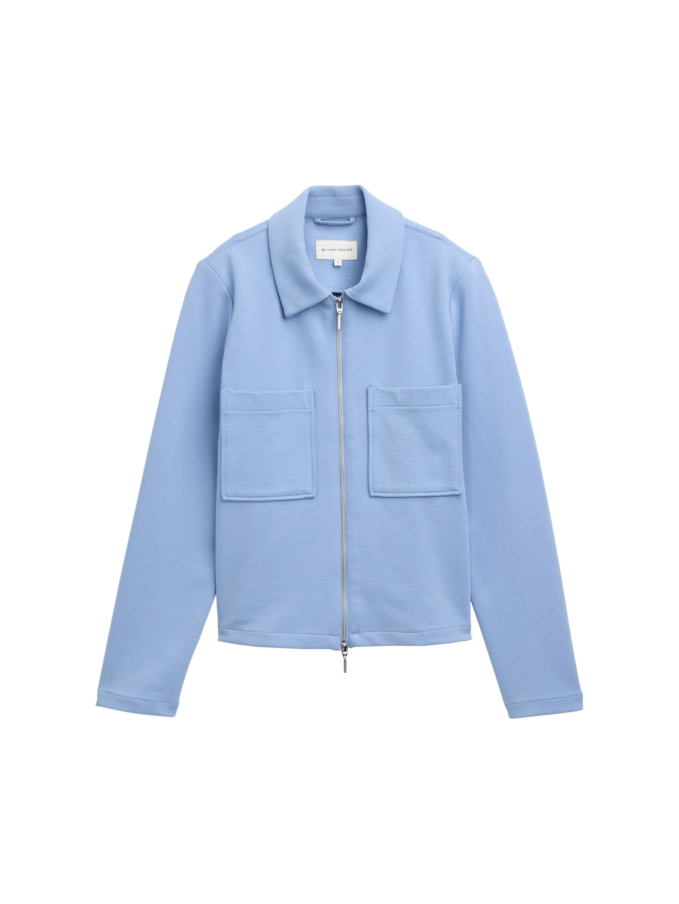 Tom Tailor Blue Jacket With Breast Pockets