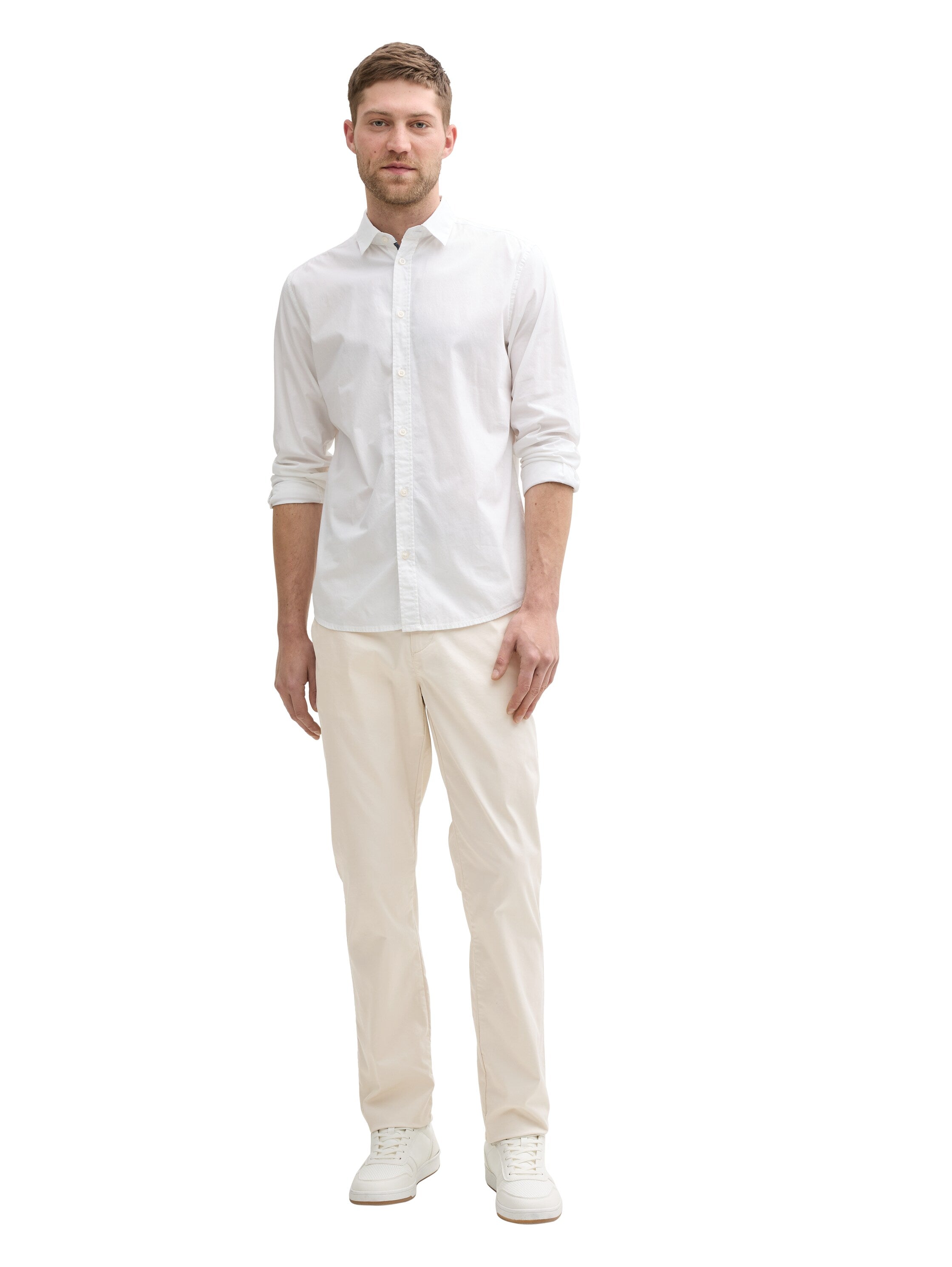 Tom Tailor Regular Fit Light Beige Chino Pant