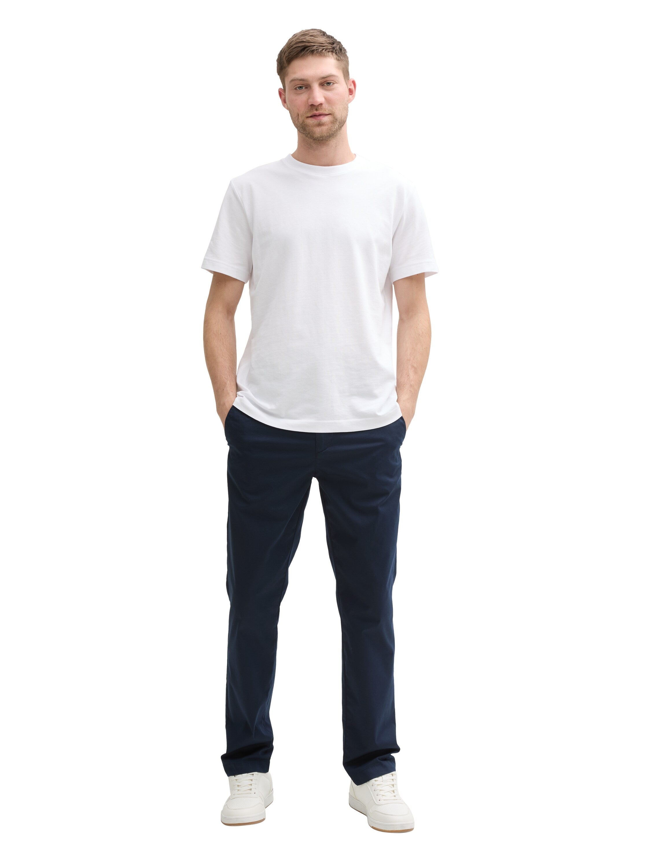 Tom Tailor Regular Fit Sky Captain Blue Chino Pant