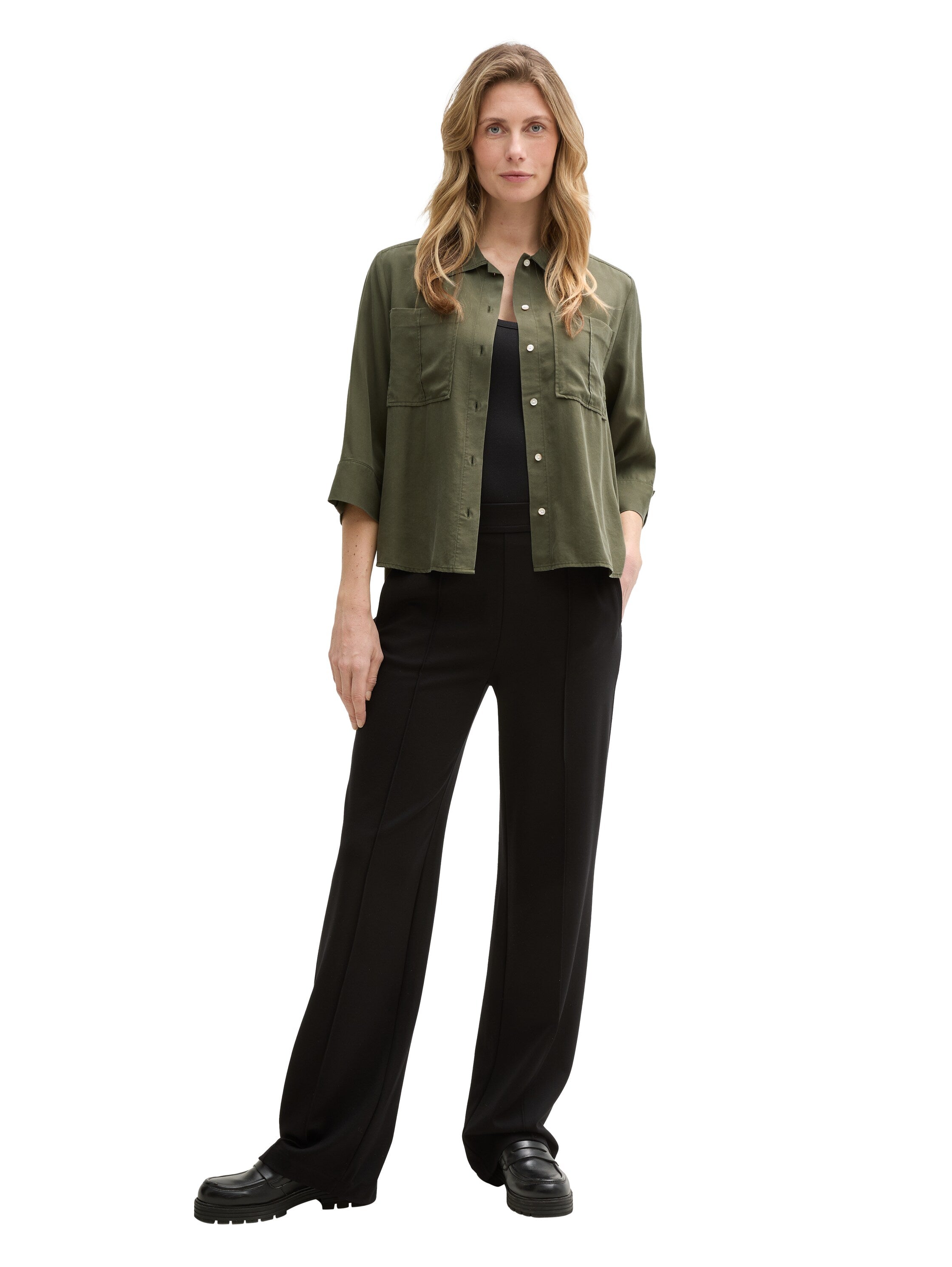Tom Tailor Deep Forest Green Shirt