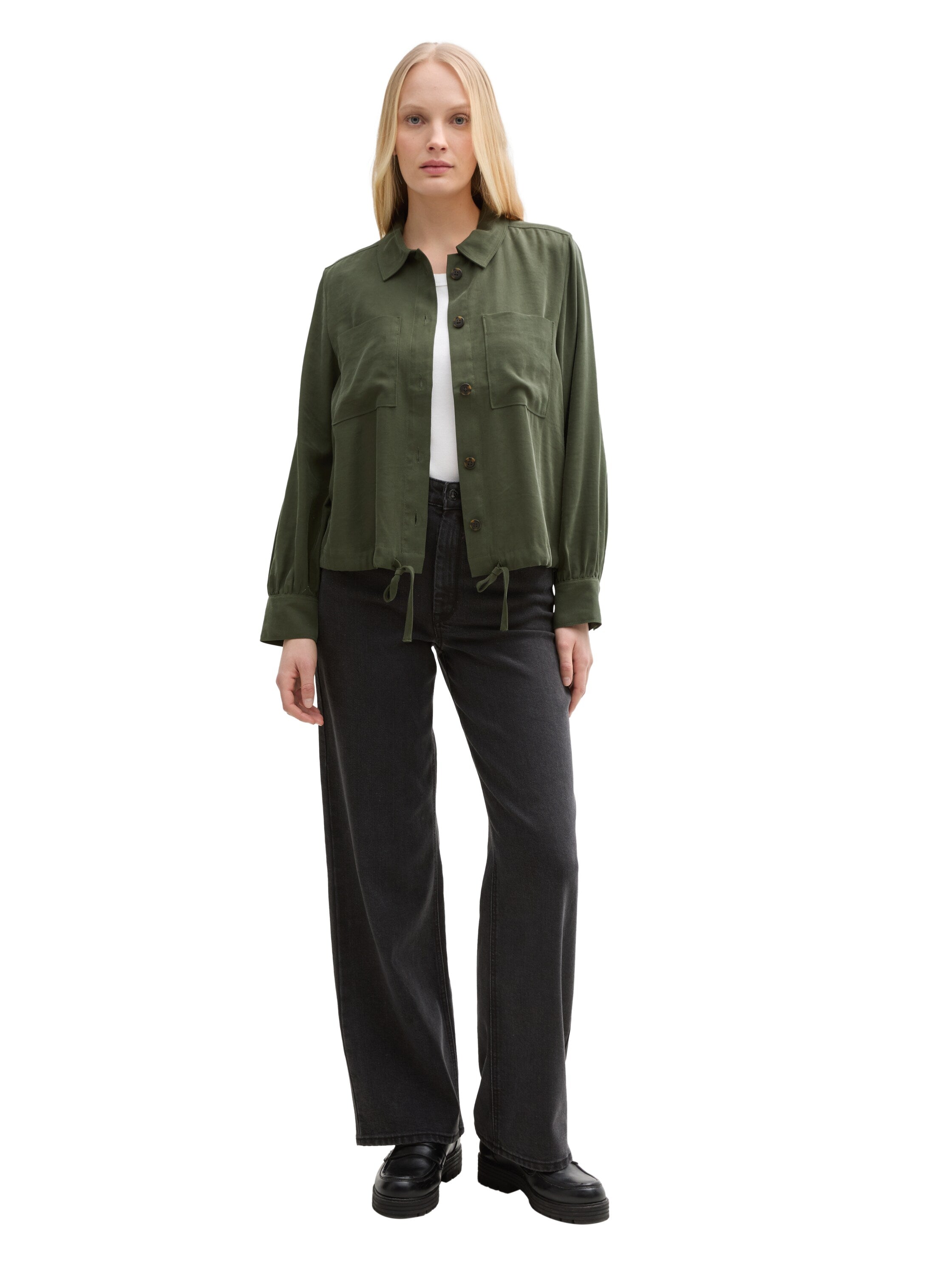Tom Tailor Deep Forest Green Blazer
