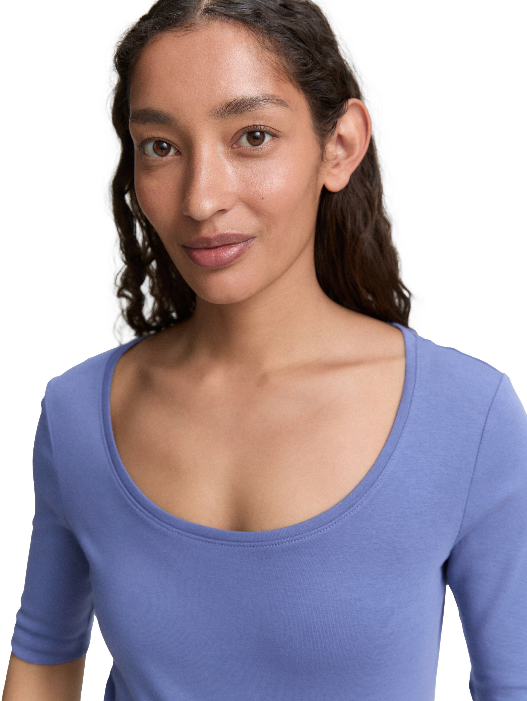 Tom Tailor Blue Basic T-Shirt