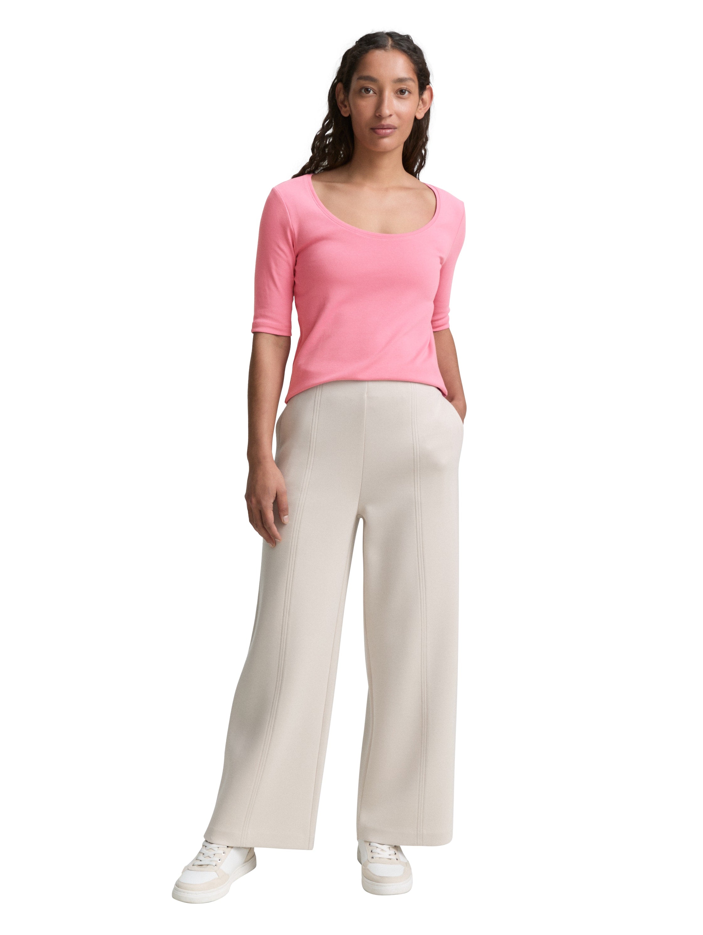 Tom Tailor Bright Rose Basic T-Shirt
