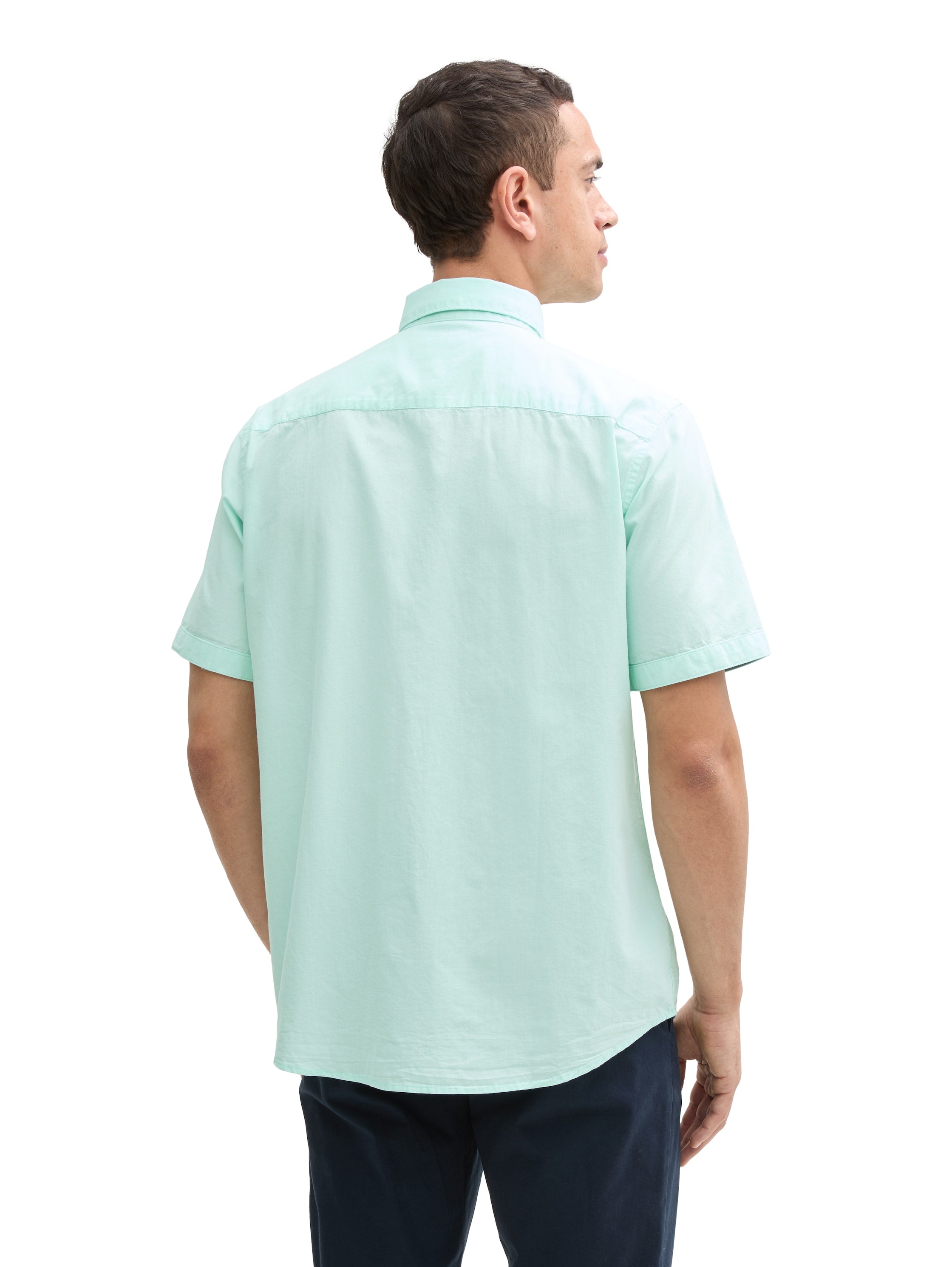 Tom Tailor Short Sleeved Mint Shirt