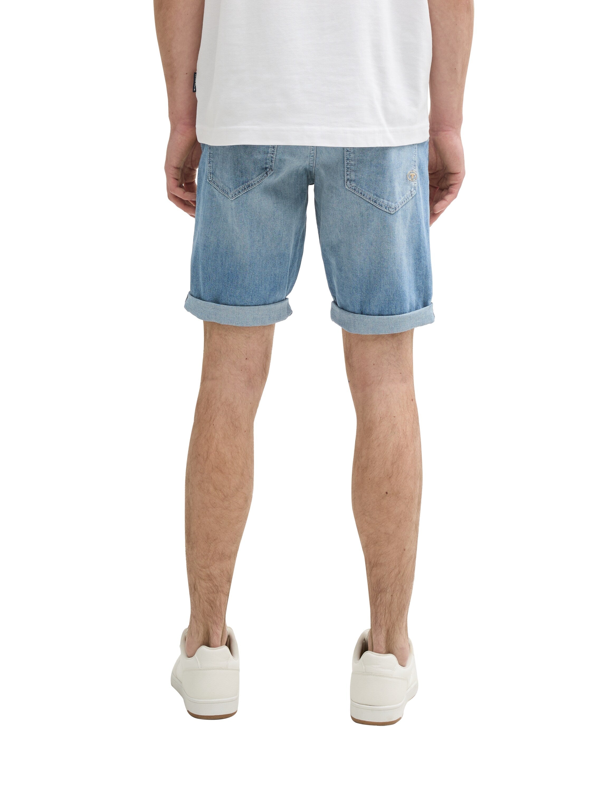 Tom Tailor Josh Light Stone Blue Denim Shorts