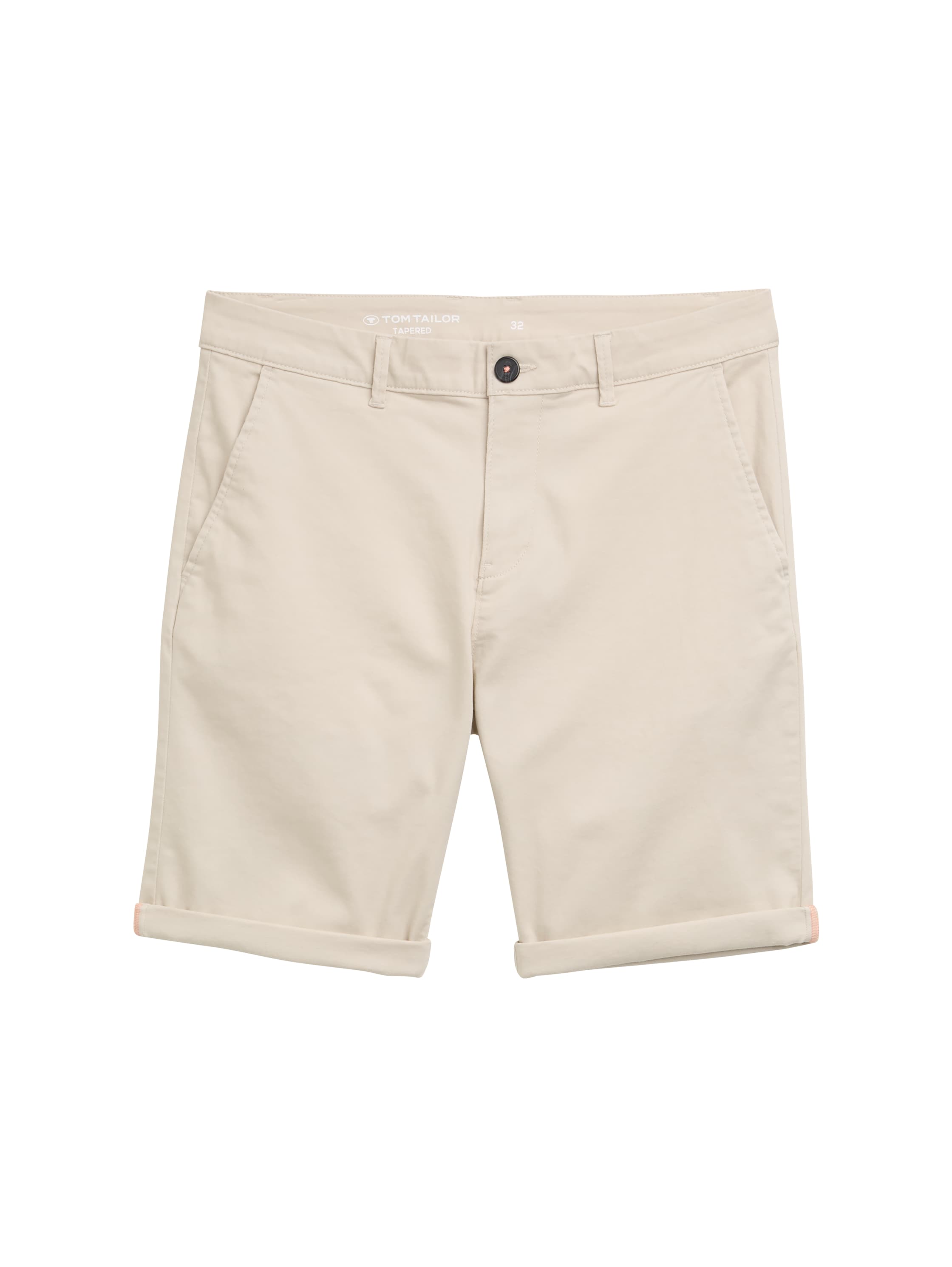 Tom Tailor Light Beige Slim Chino Short
