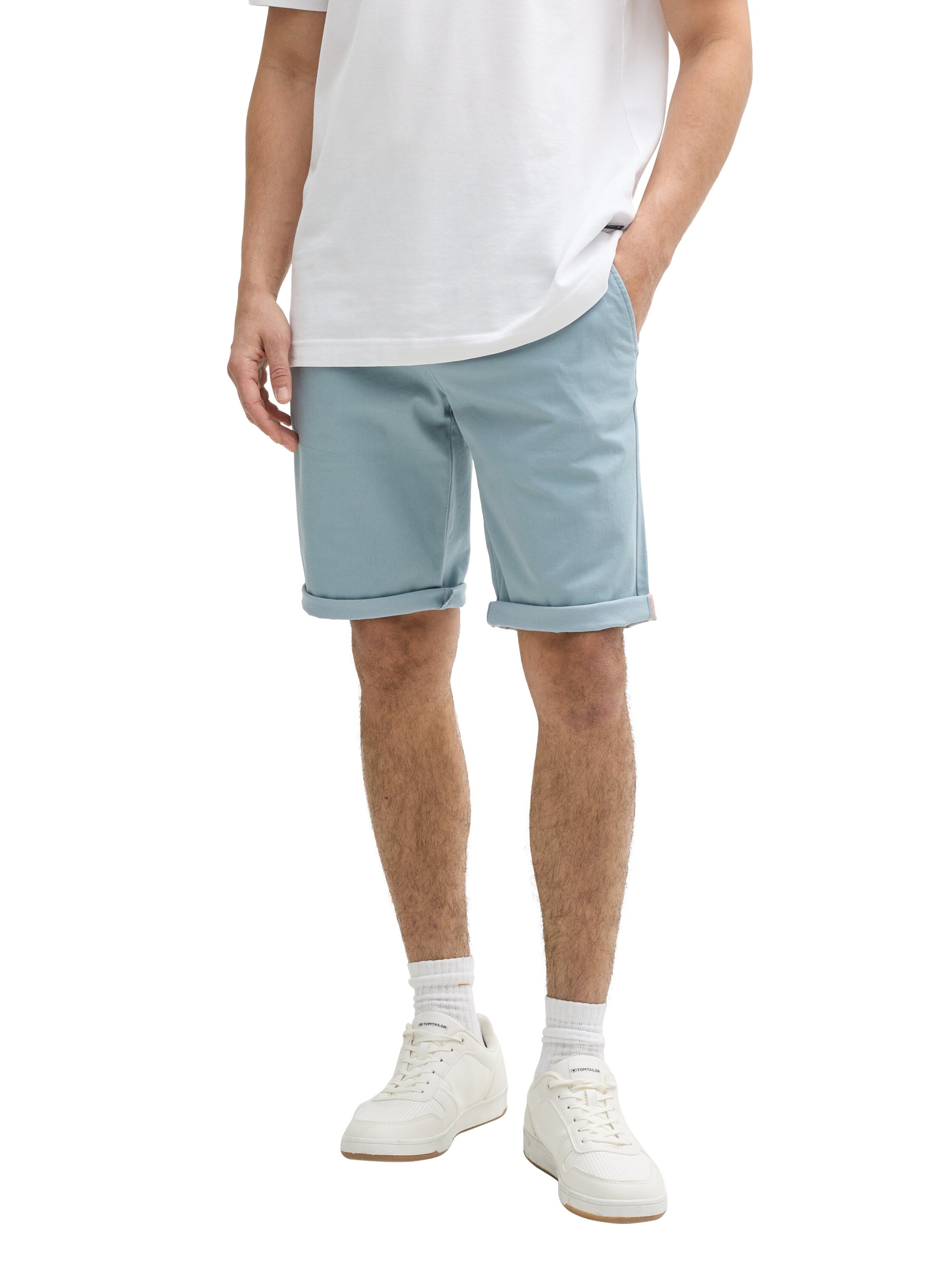 Tom Tailor Grey Mint Slim Chino Short