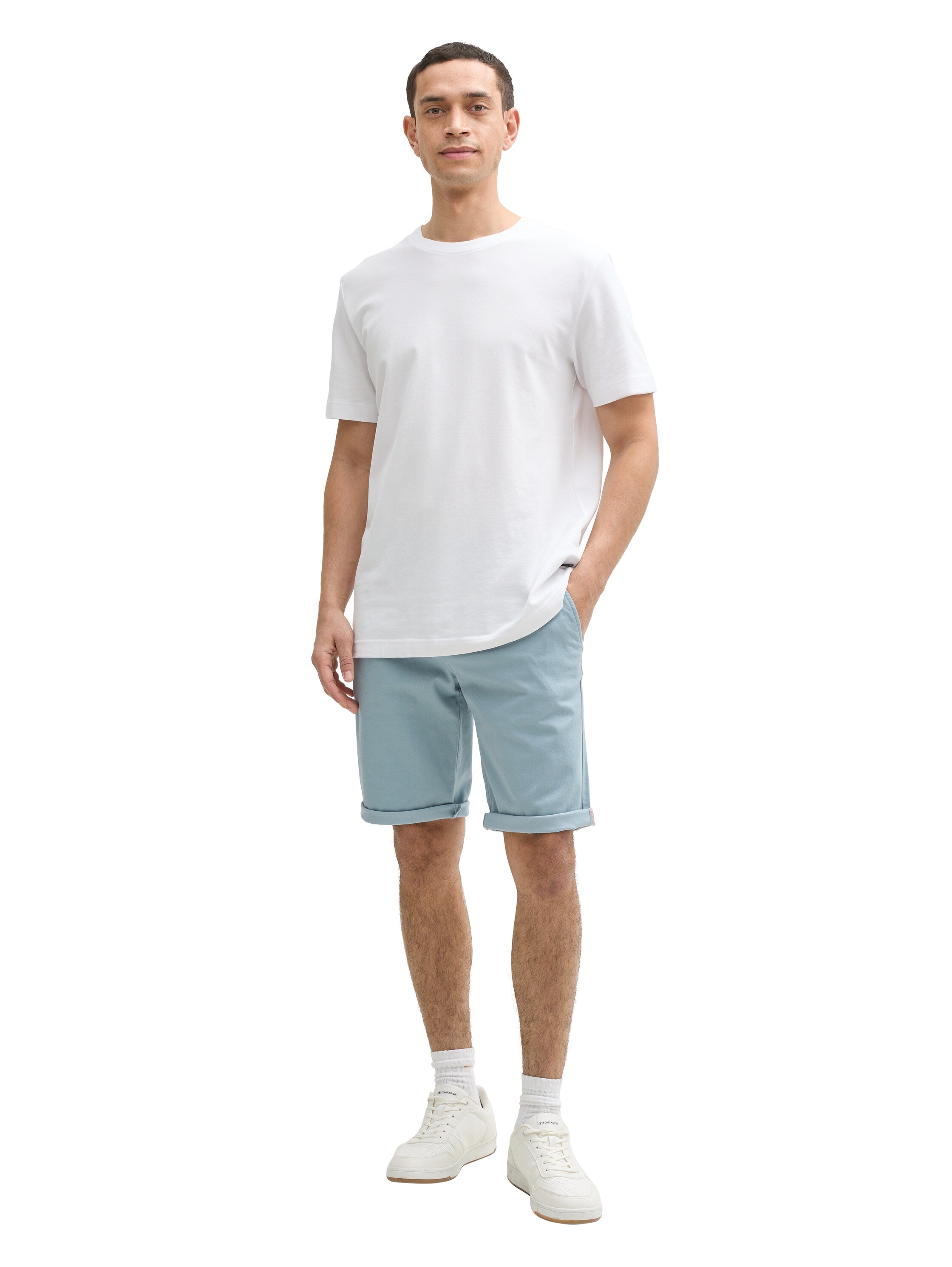 Tom Tailor Grey Mint Slim Chino Short