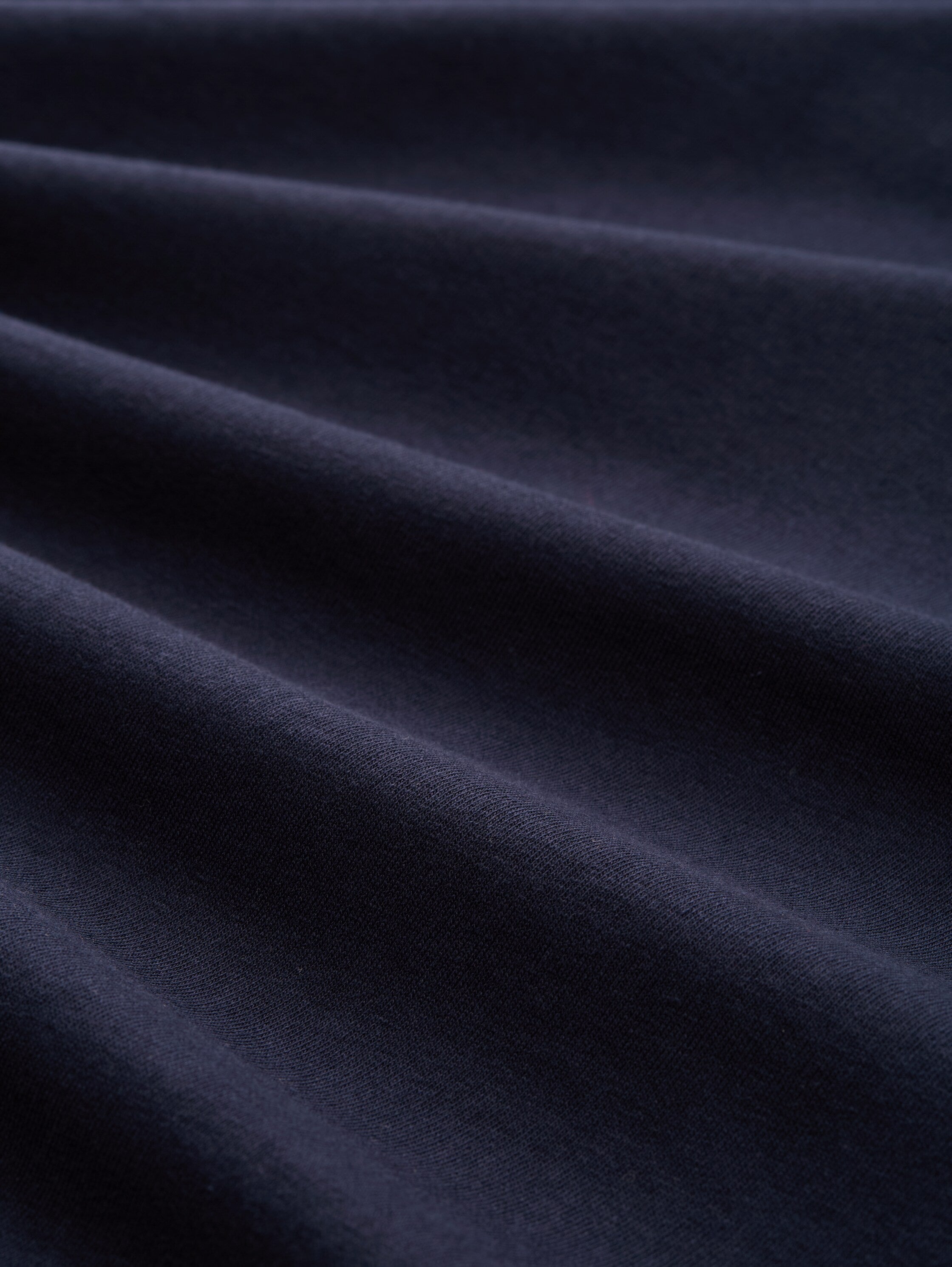 Tom Tailor Cotton Navy Round Neck Sweater