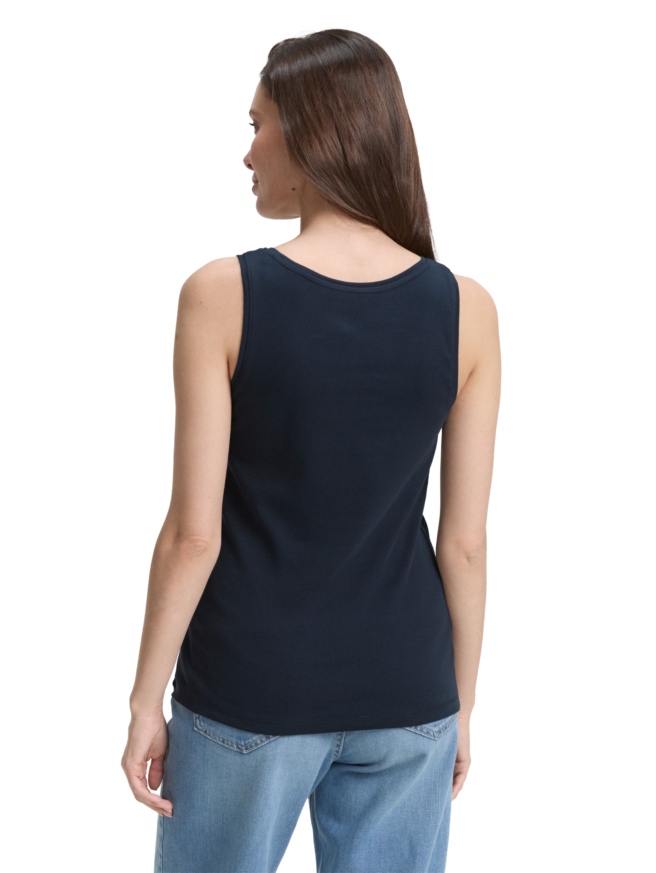 Tom Tailor Crew Neck Navy Basic T-shirt