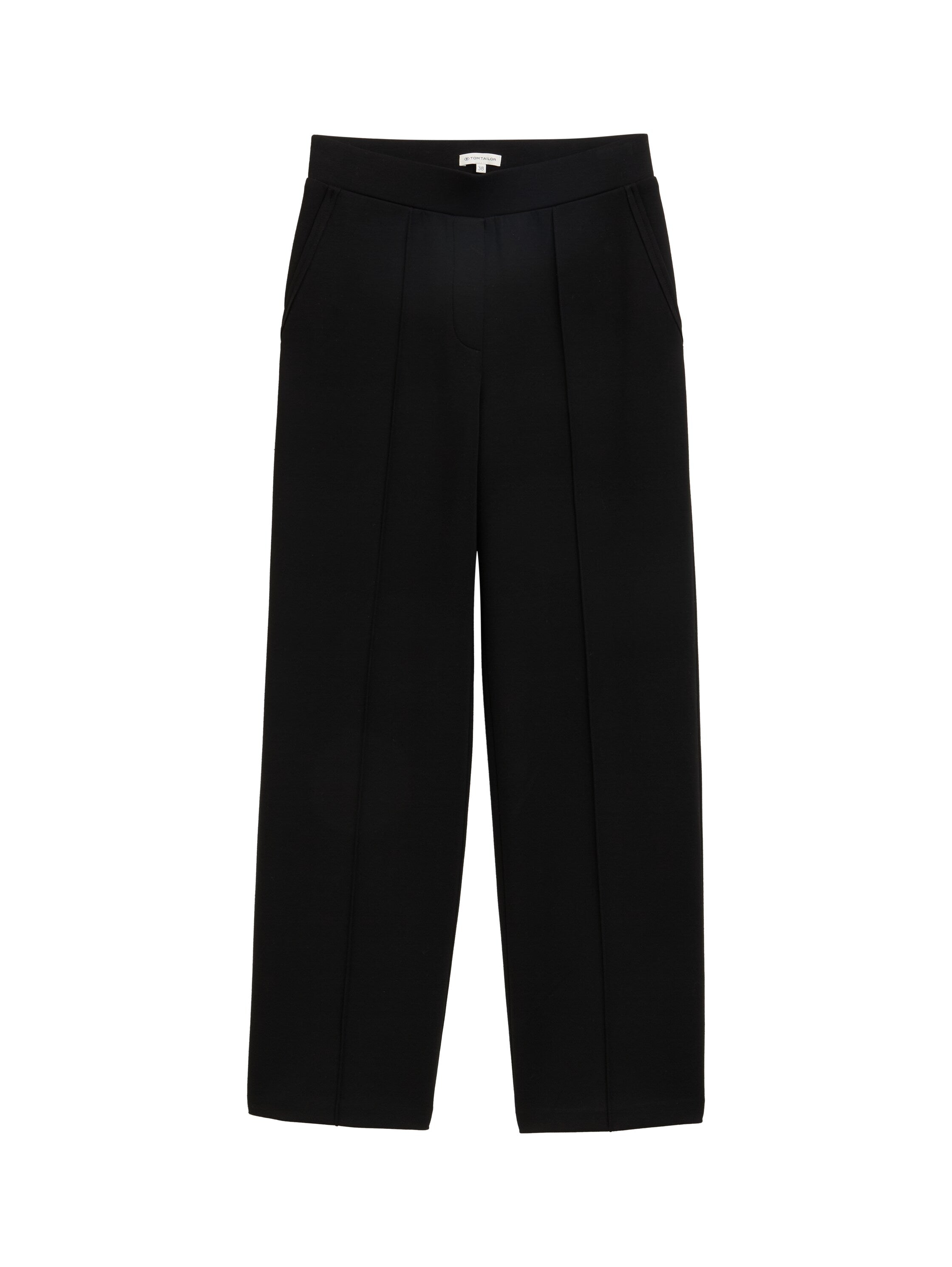 Tom Tailor Loose Straight Black Pants