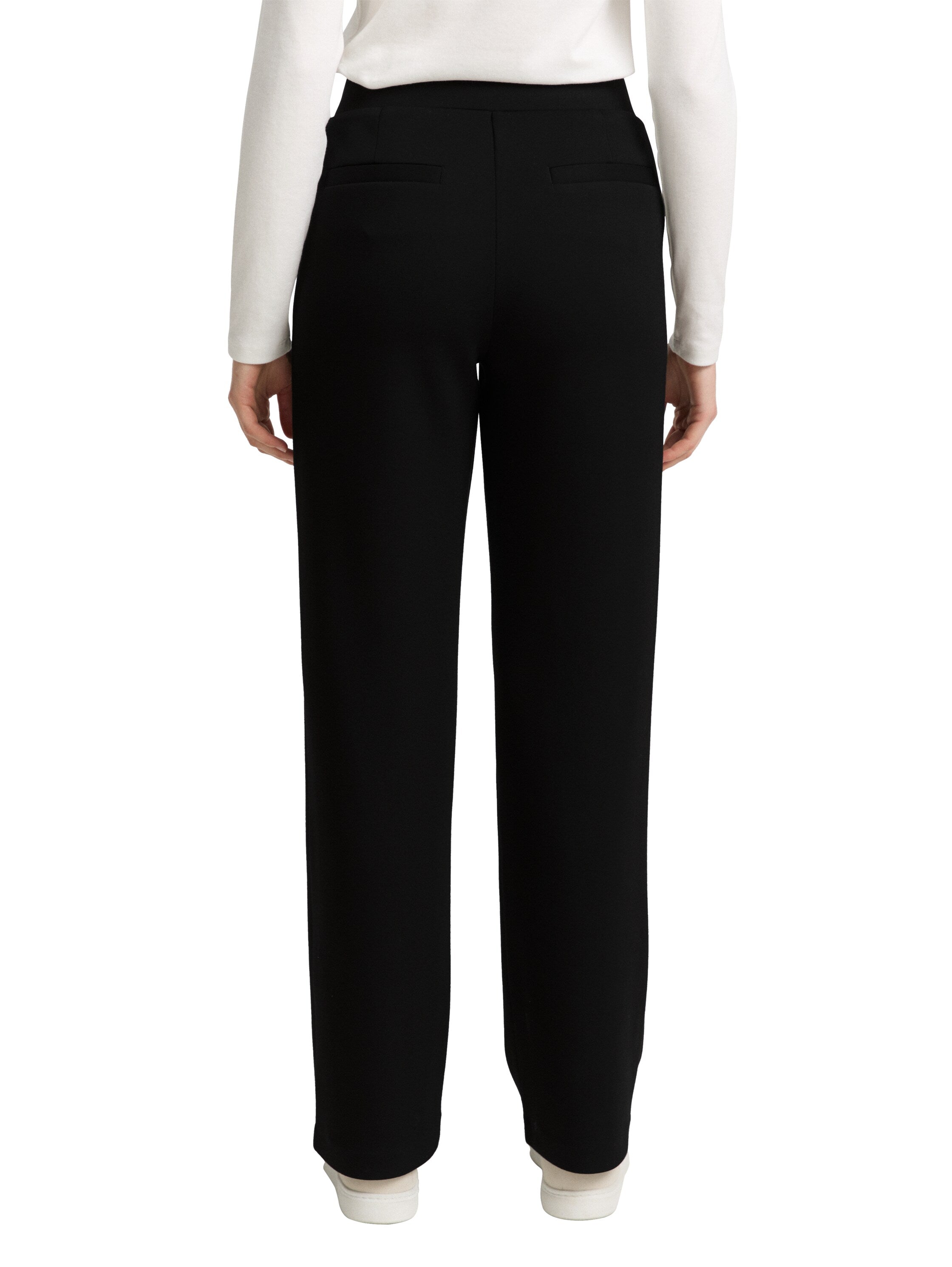 Tom Tailor Loose Straight Black Pants
