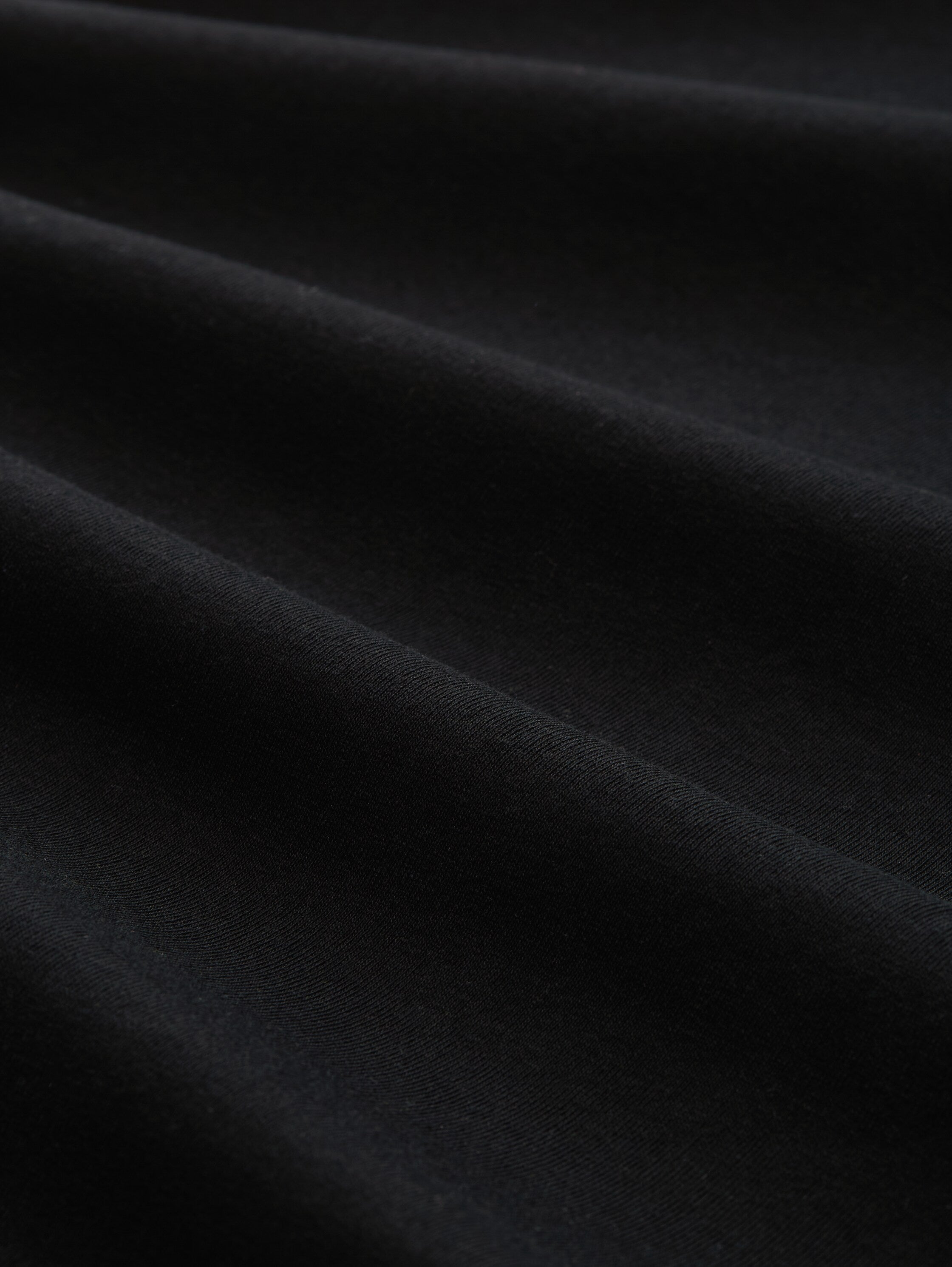Tom Tailor Crew Neck Black Basic T-shirt