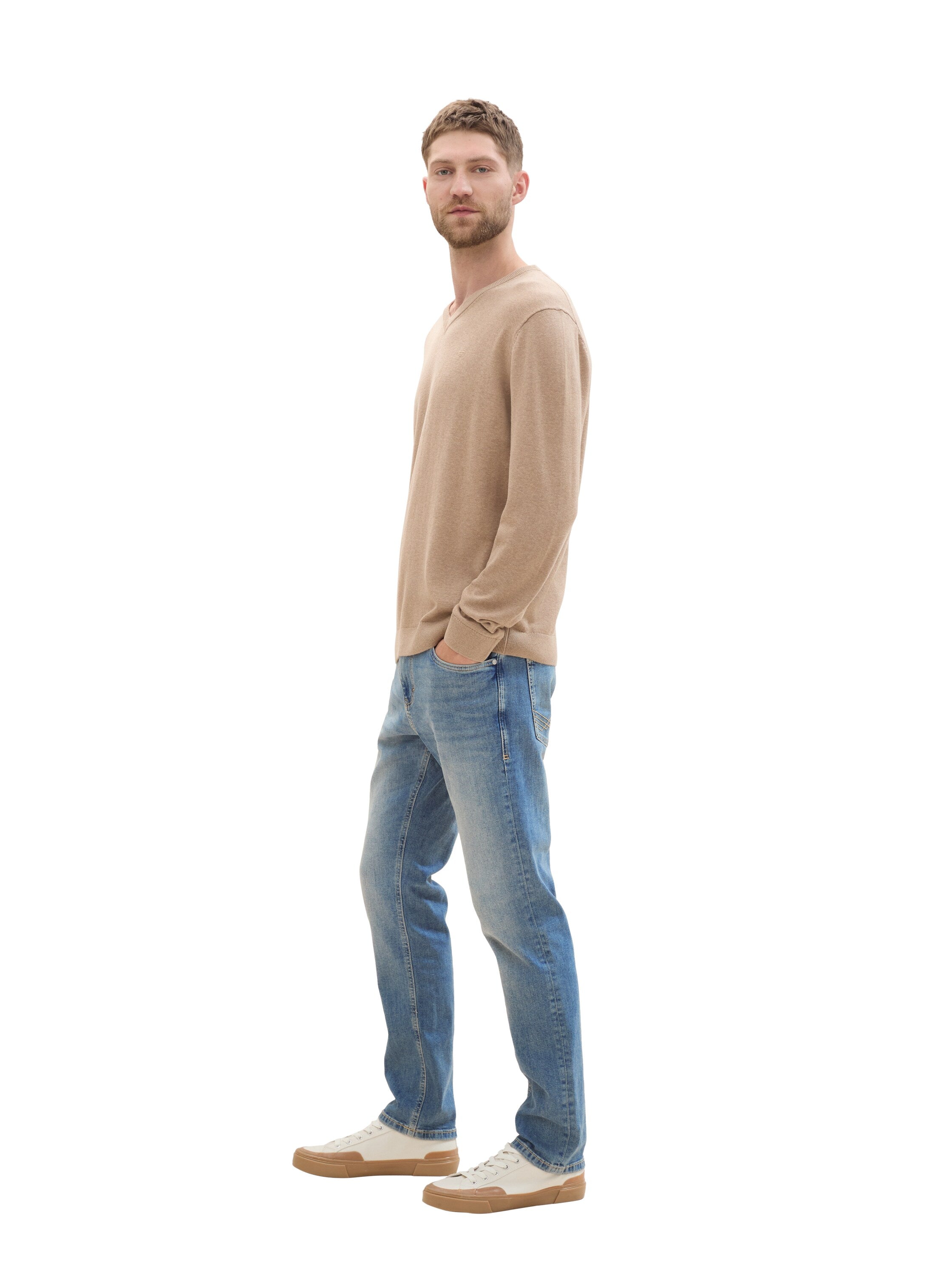 Tom Tailor Light Blue Regular Slim Jeans With Stretch