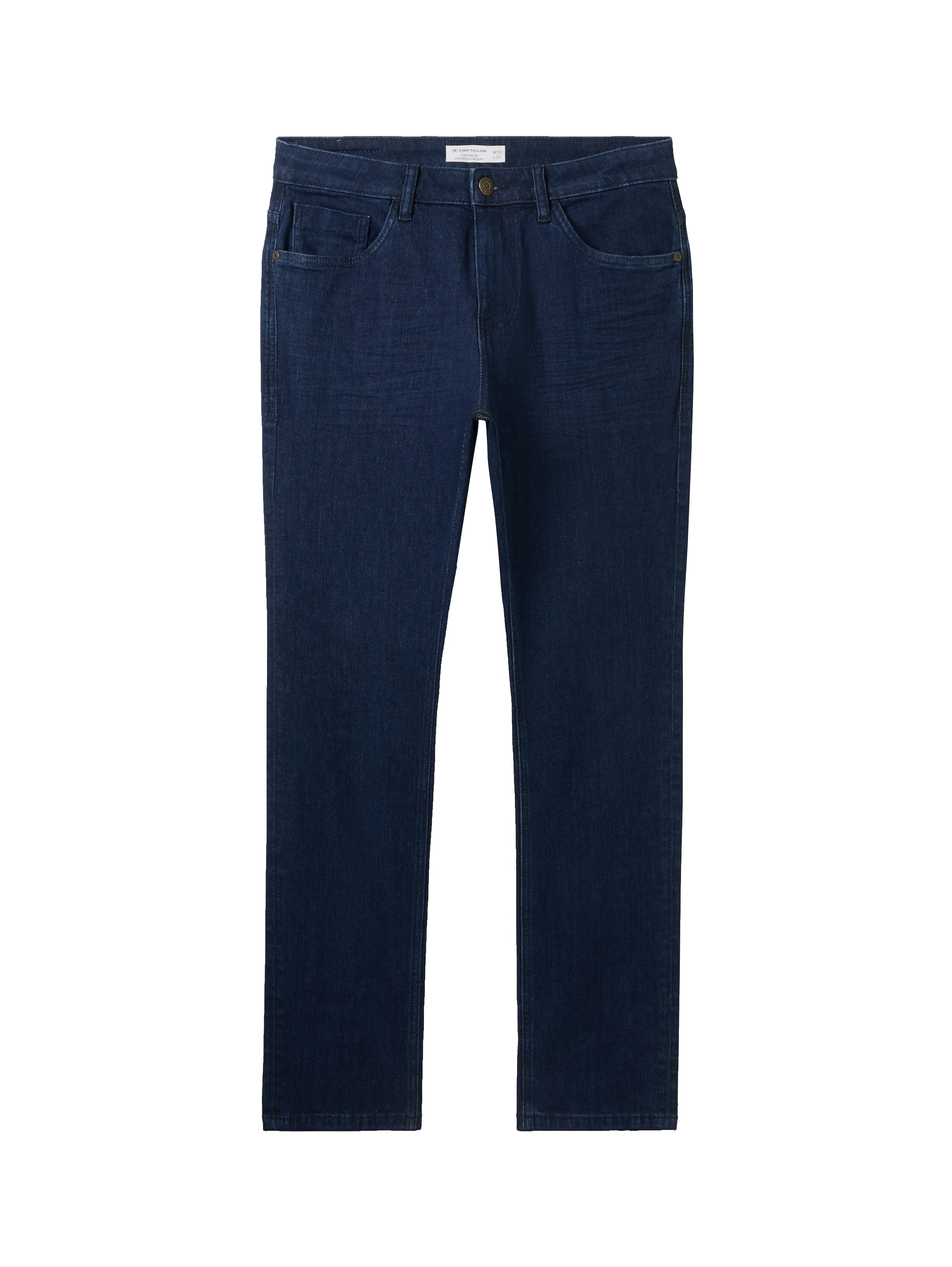 Tom Tailor Dark Blue Regular Slim Jeans With Stretch