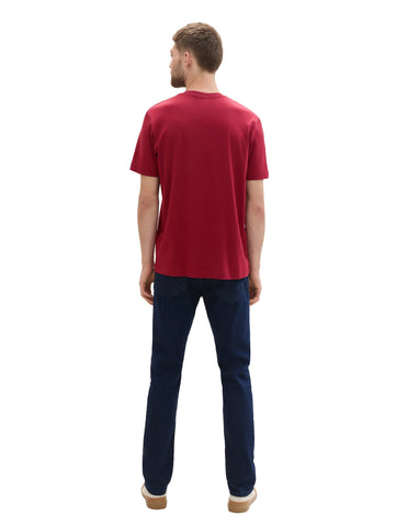 Tom Tailor Dark Blue Regular Slim Jeans With Stretch