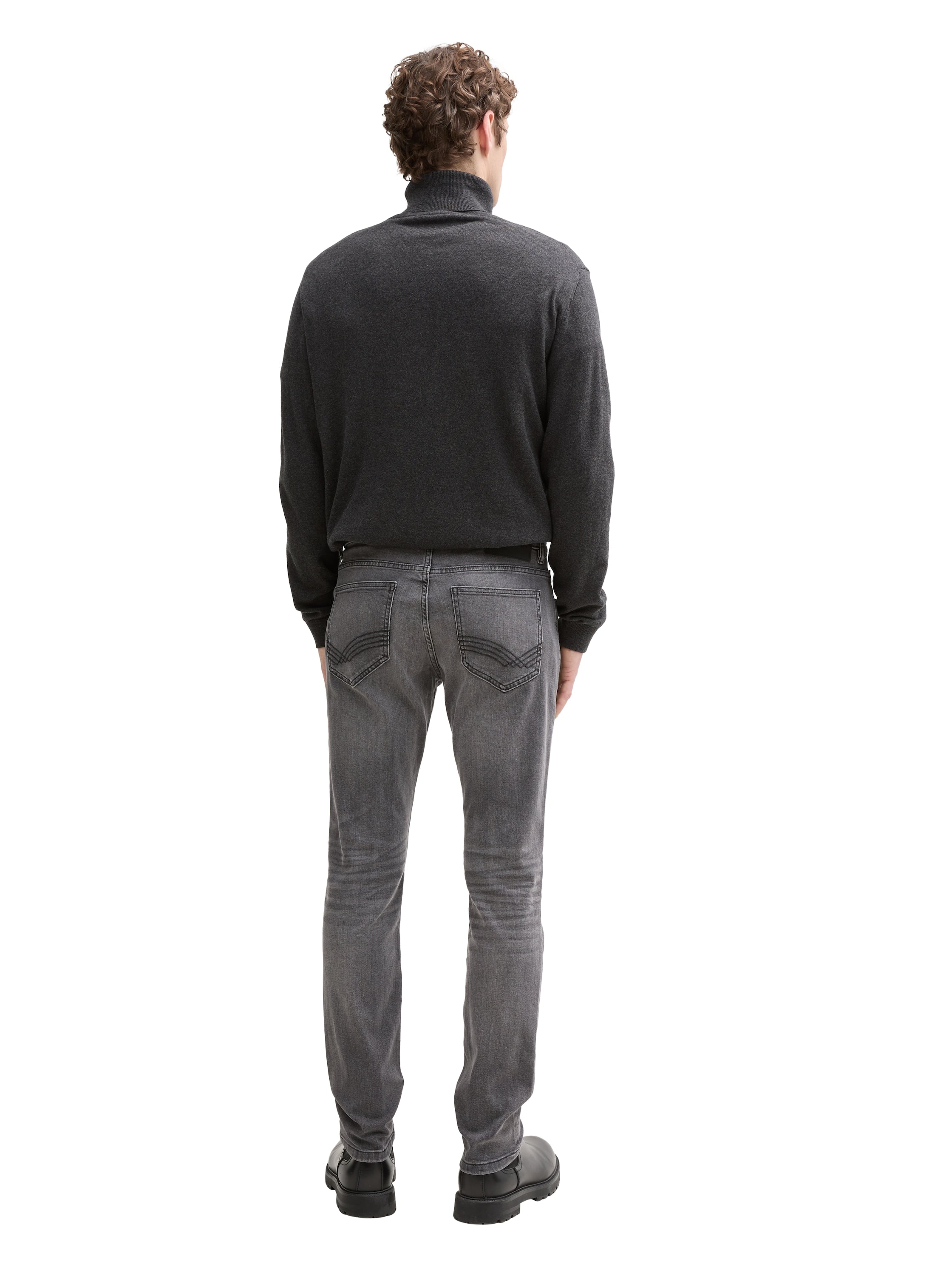 Tom Tailor Stone Grey Denim Regular Fit Jeans