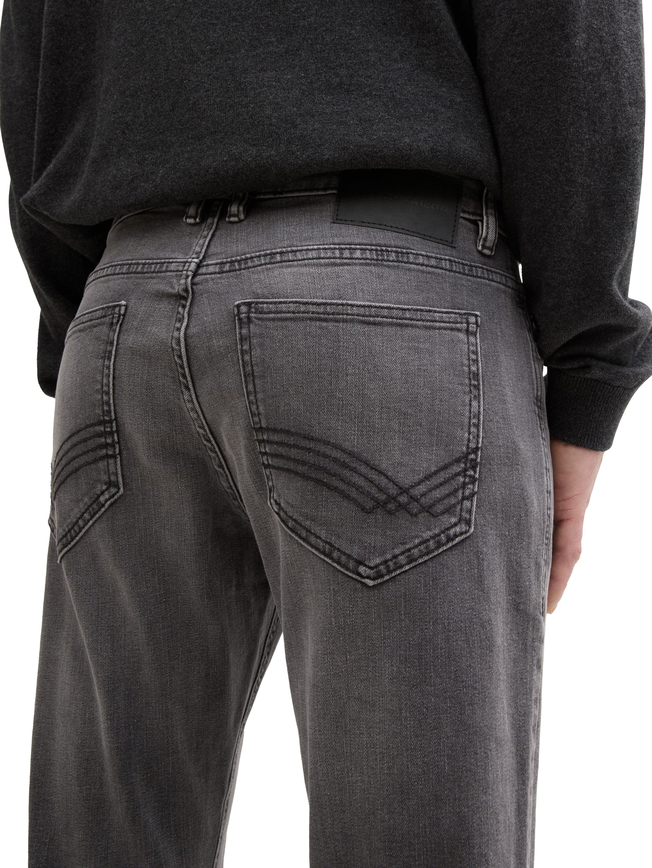 Tom Tailor Stone Grey Denim Regular Fit Jeans
